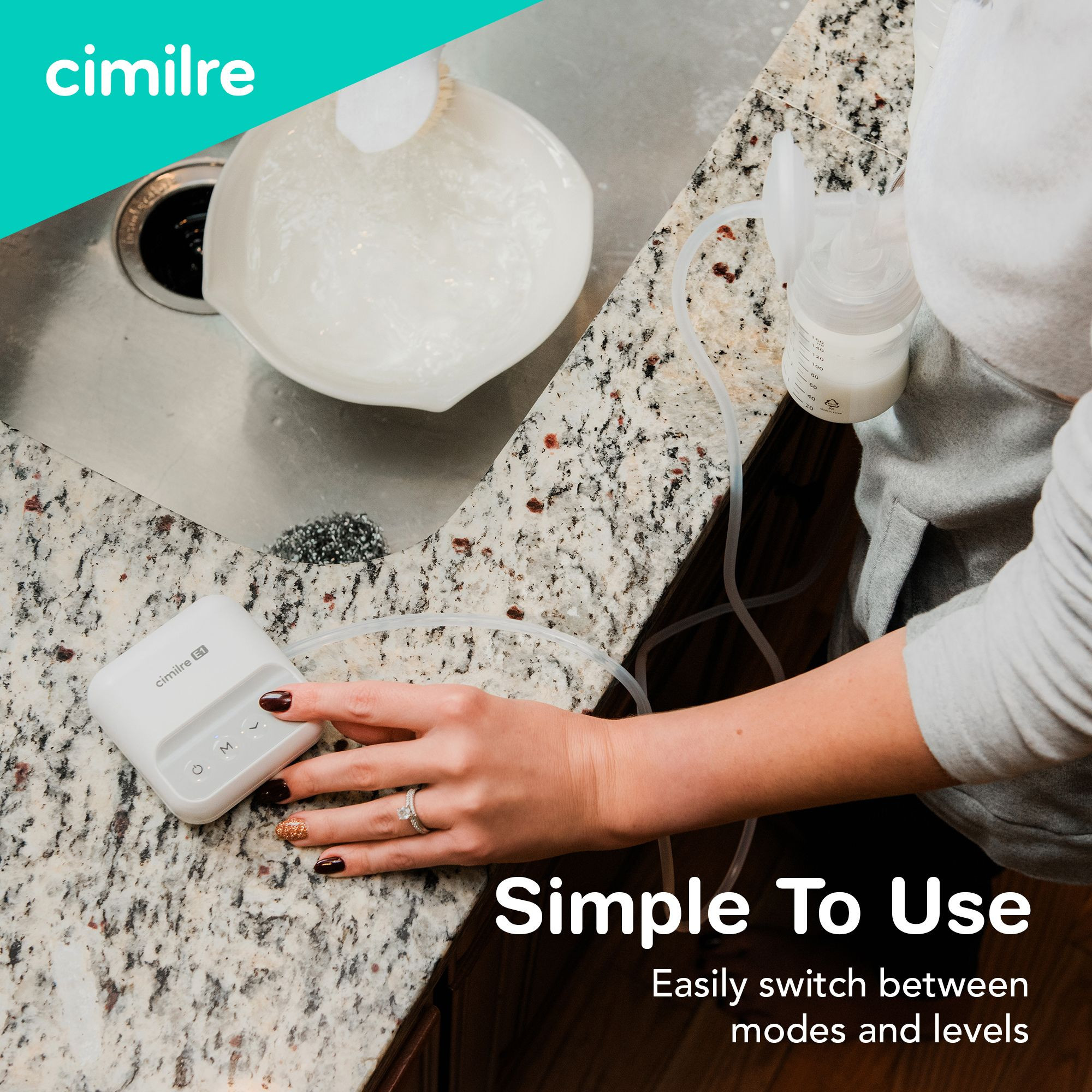 Cimilre E1 Double Electric Breast Pump Kit