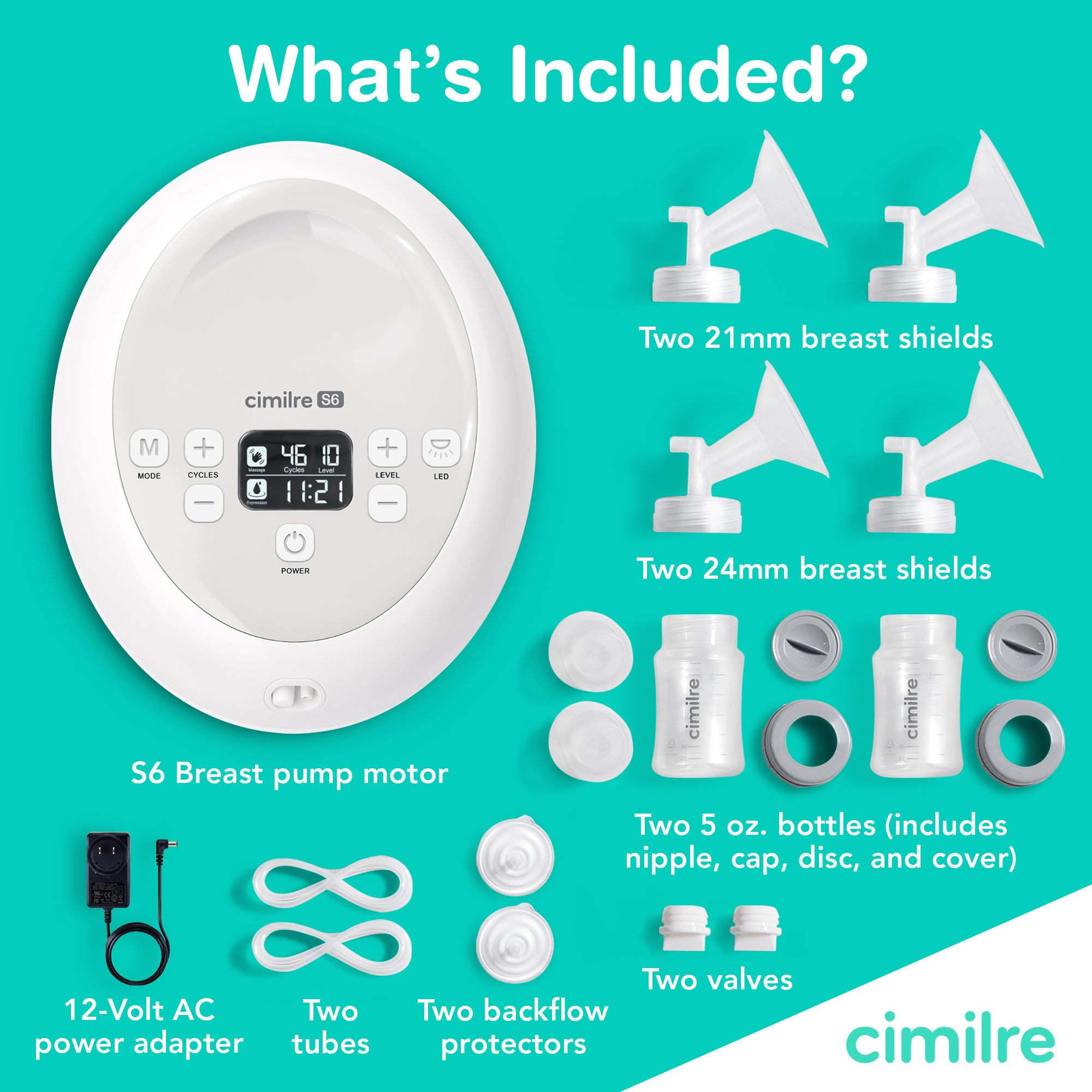 Cimilre S6 Double Electric Breast Pump