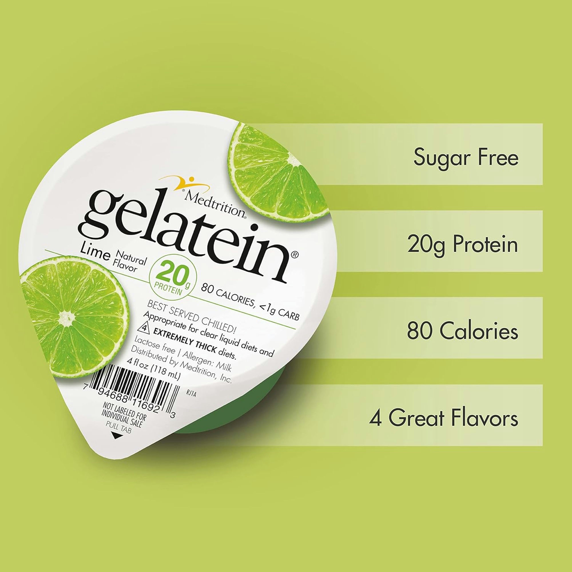 Medtrition Gelatein Sugar-free High-Protein Gelatin