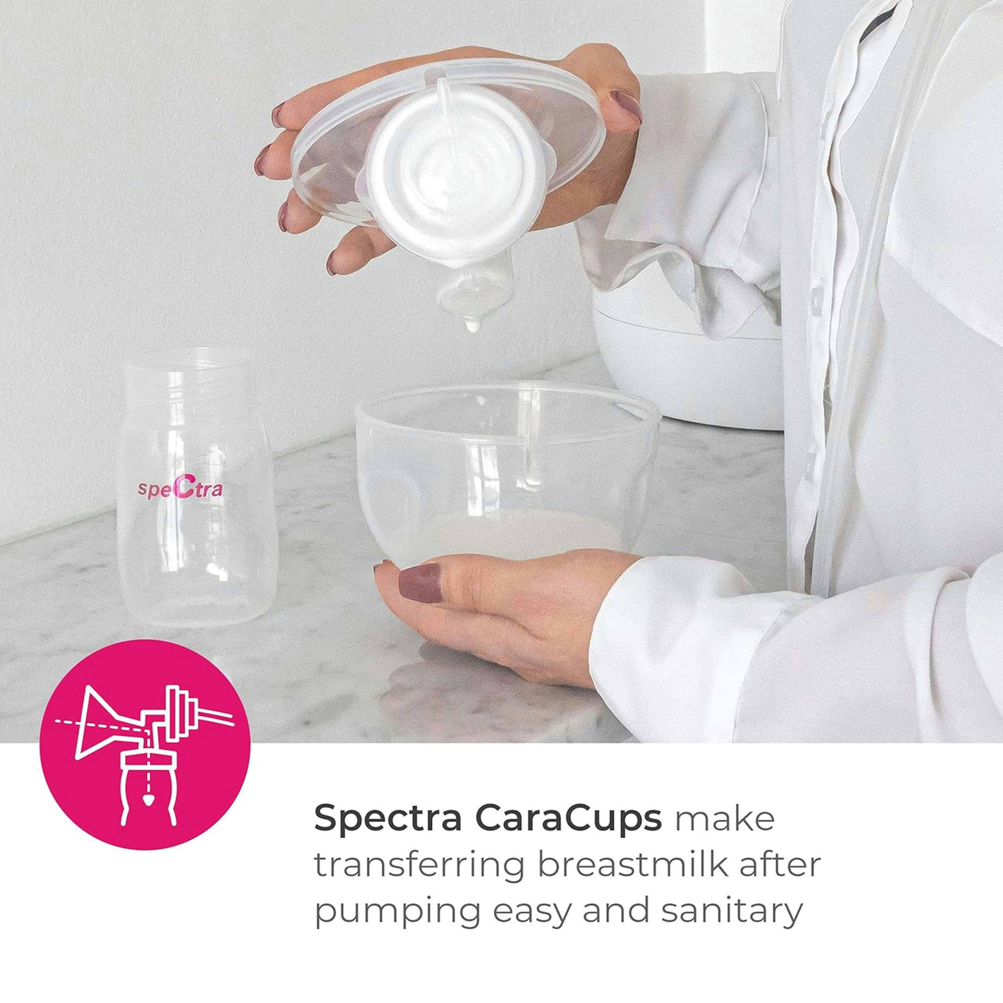 Spectra CaraCups Wearable Milk Collection Inserts Kit