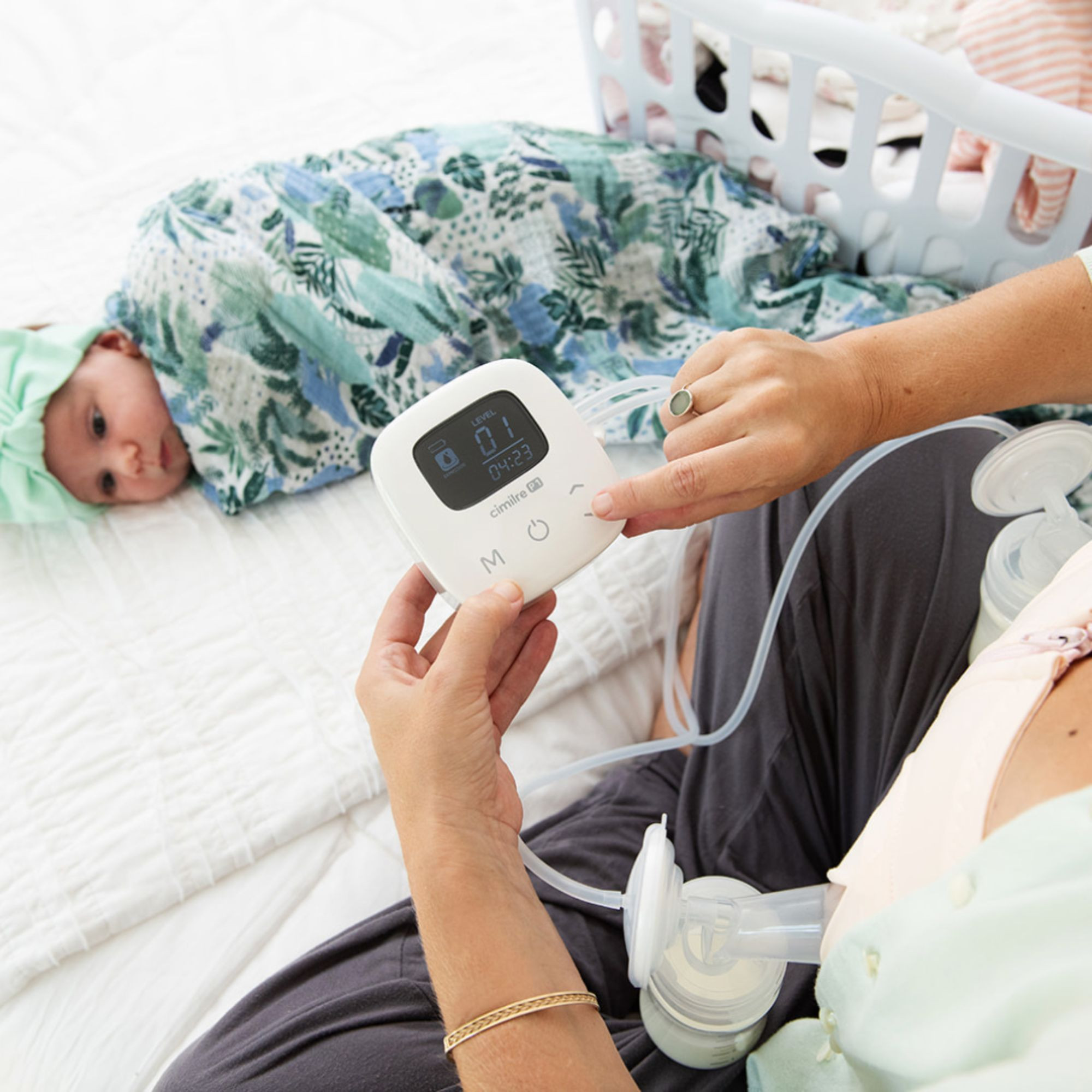 Cimilre P1 Double Electric Breast Pump Kit