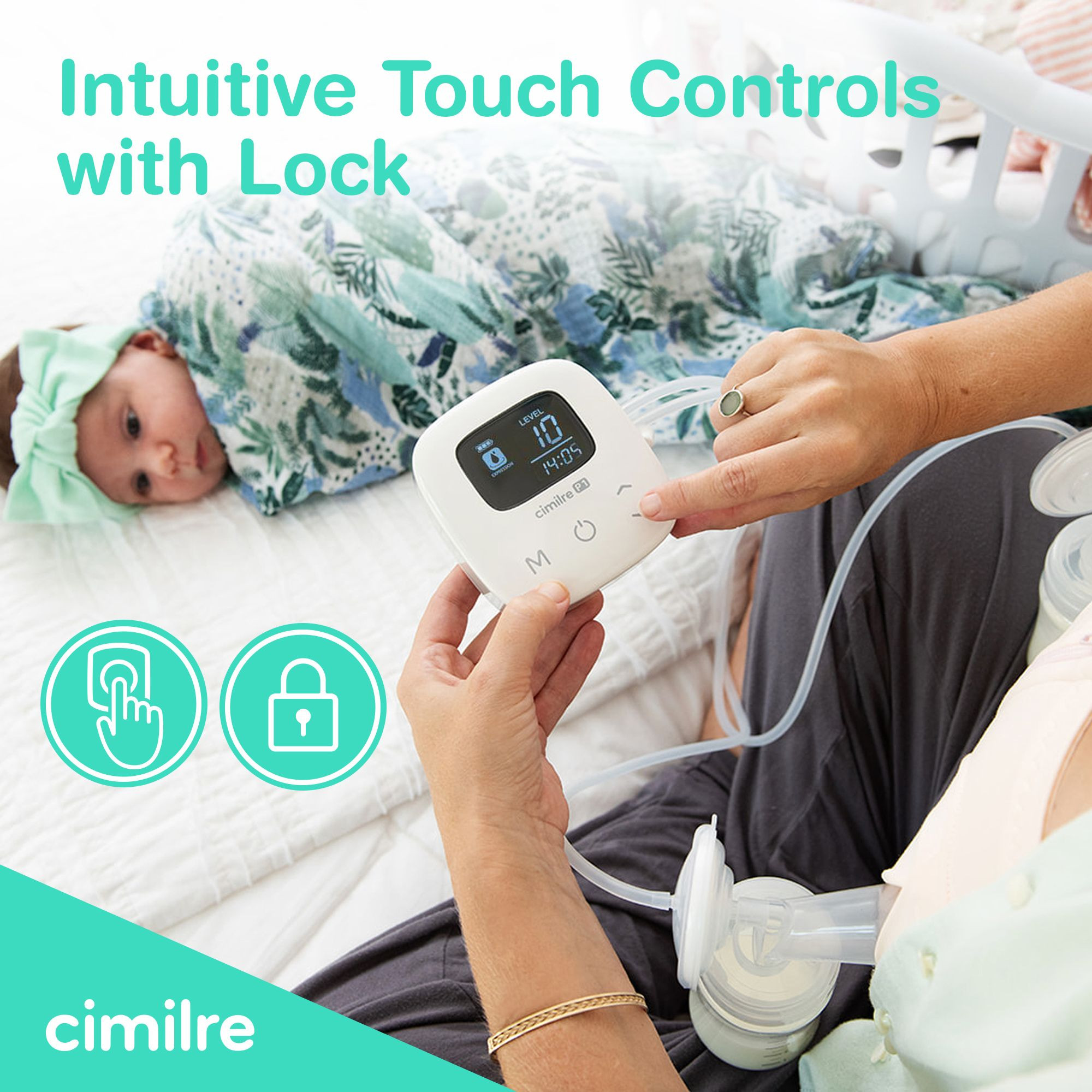 Cimilre P1 Double Electric Breast Pump Kit
