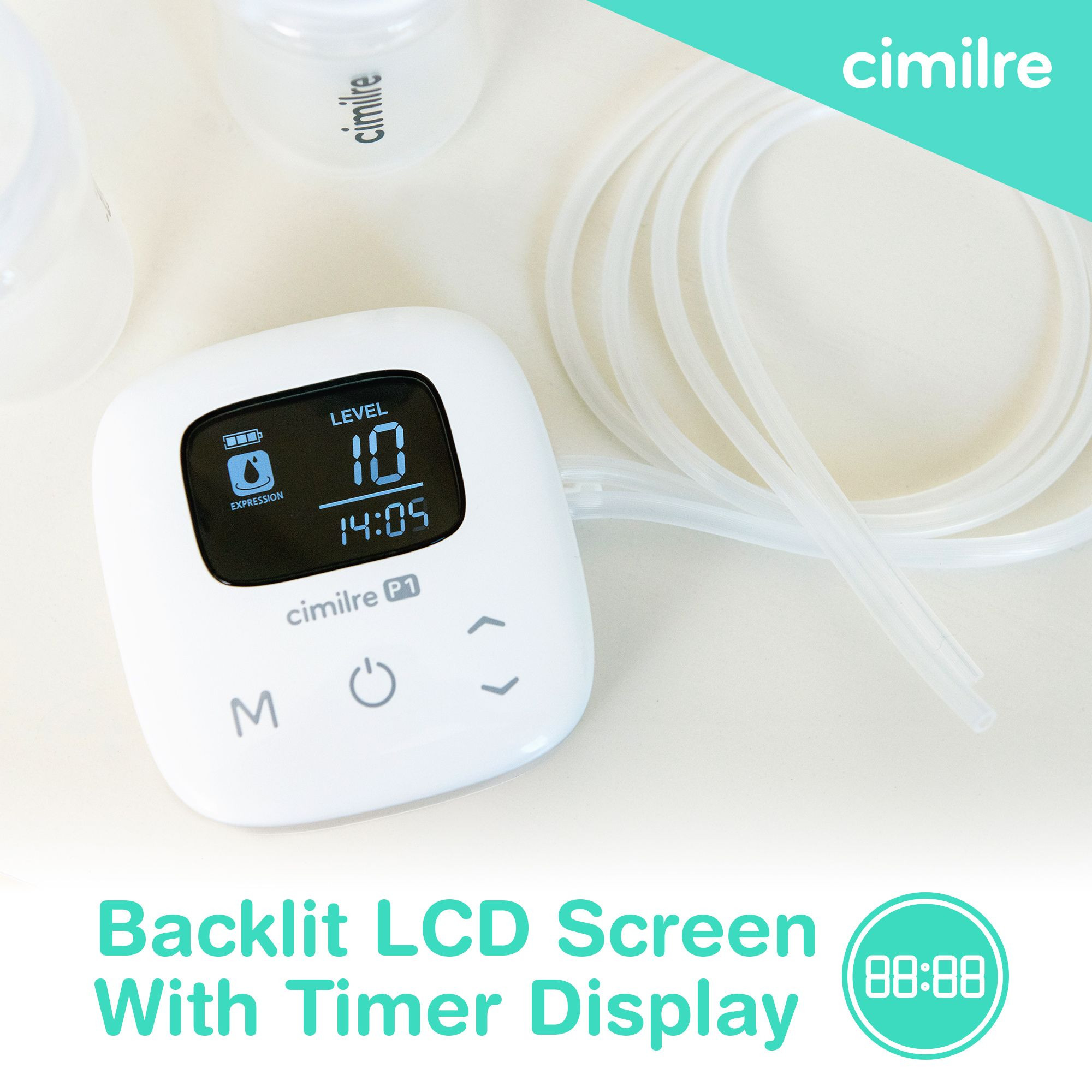 Cimilre P1 Double Electric Breast Pump Kit