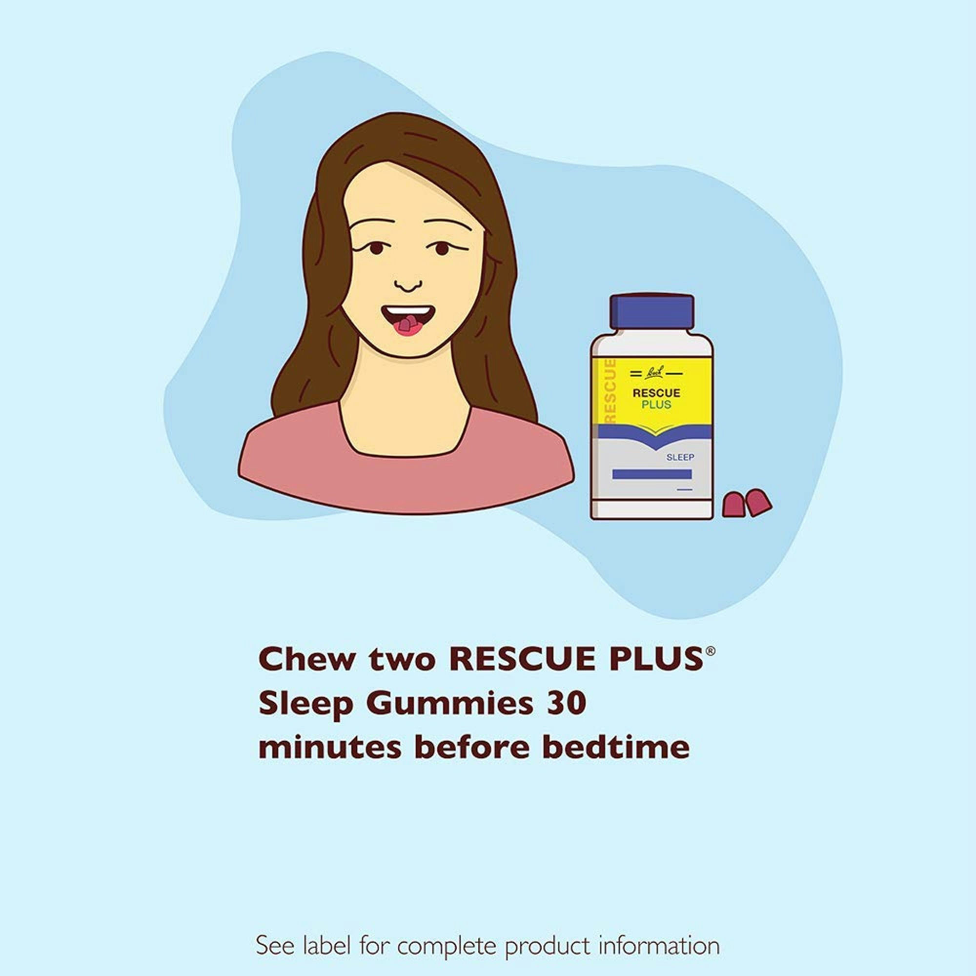 Bach Rescue Plus Sleep Support Gummies