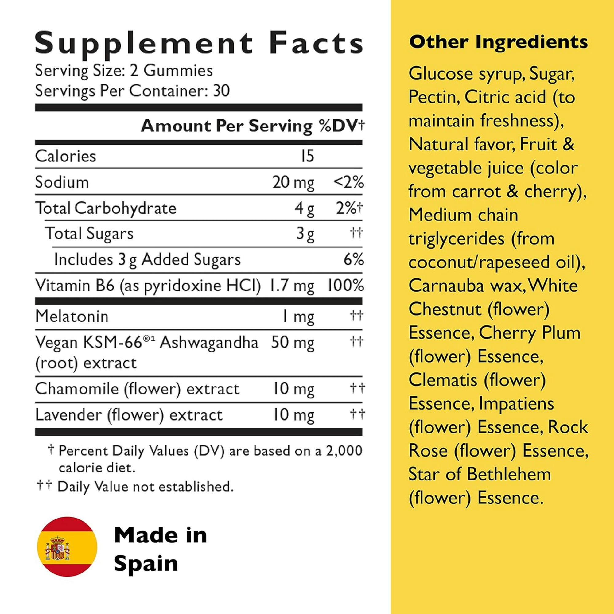 Bach Rescue Plus Sleep & Stress Support Gummies