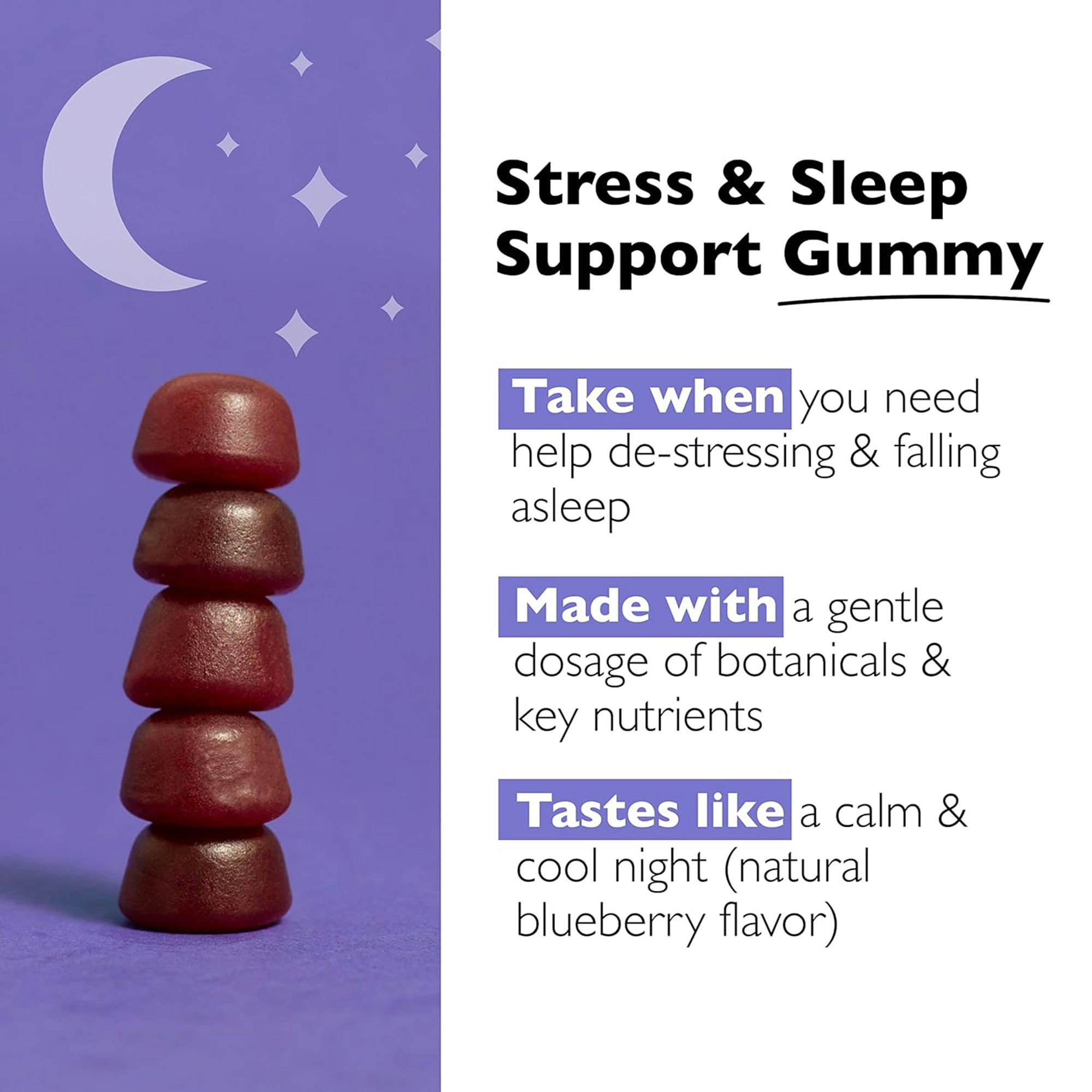 Bach Rescue Plus Sleep & Stress Support Gummies