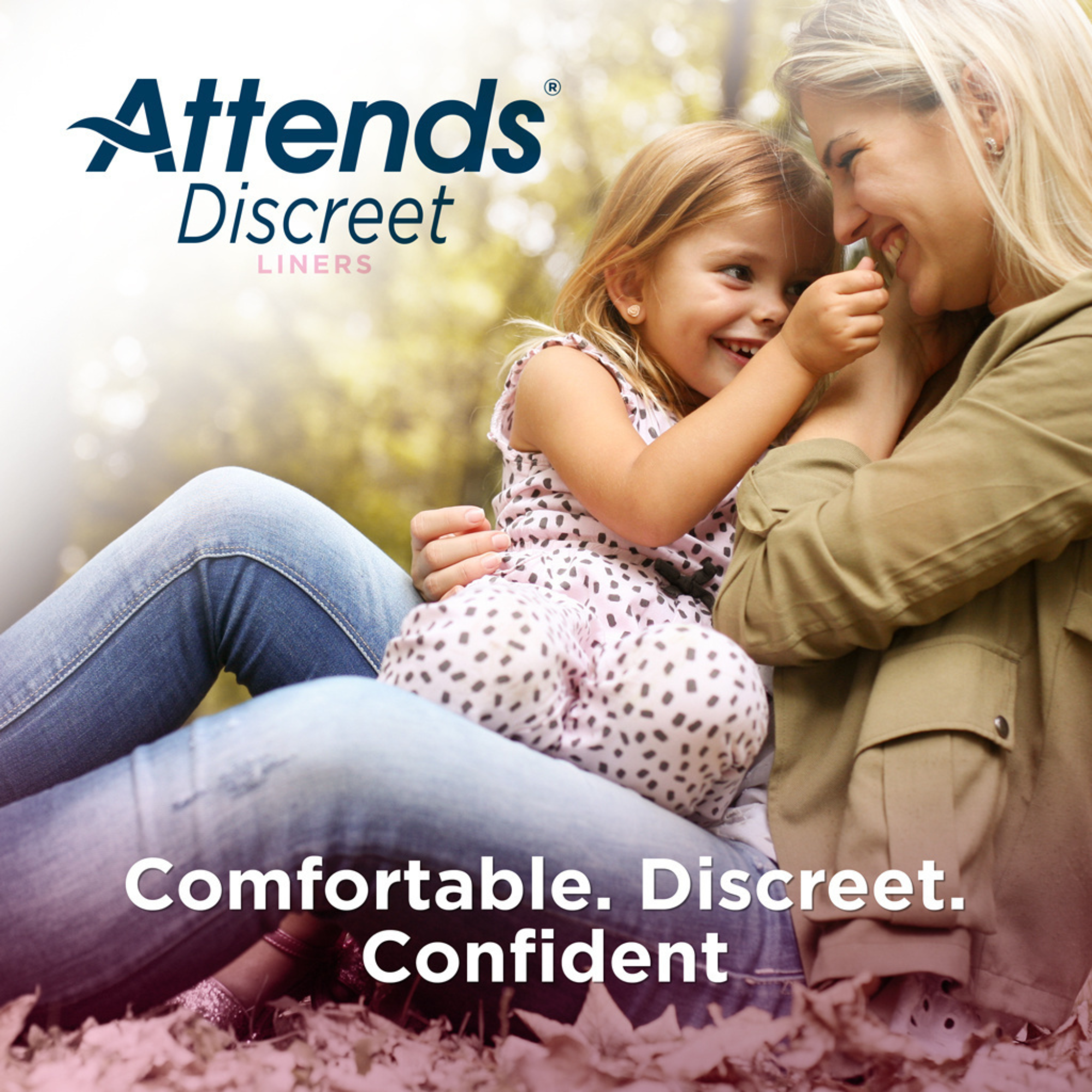 Attends Discreet Pads, Ultra Thin