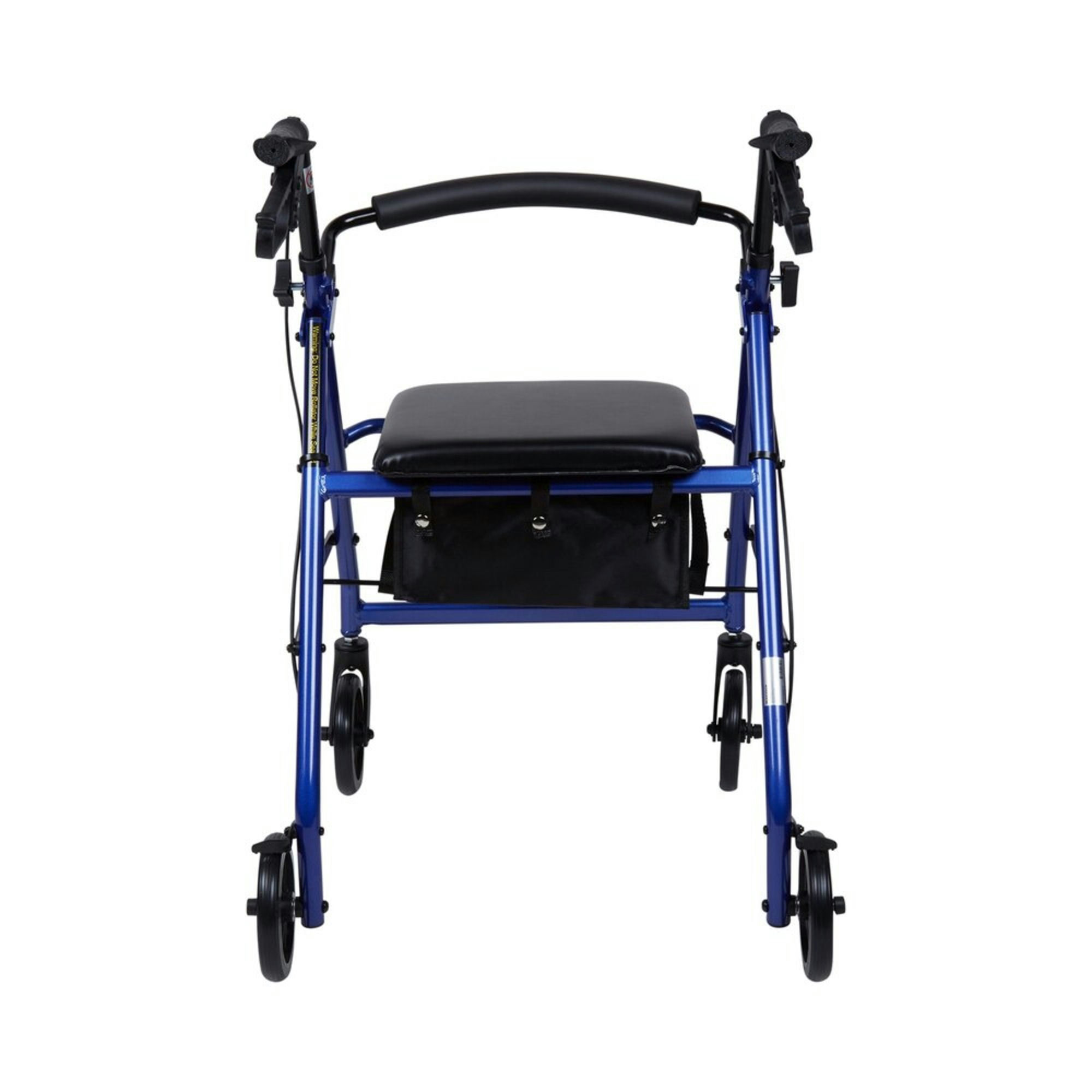 Mckesson Aluminum Adjustable Height 4 Wheel Rollator