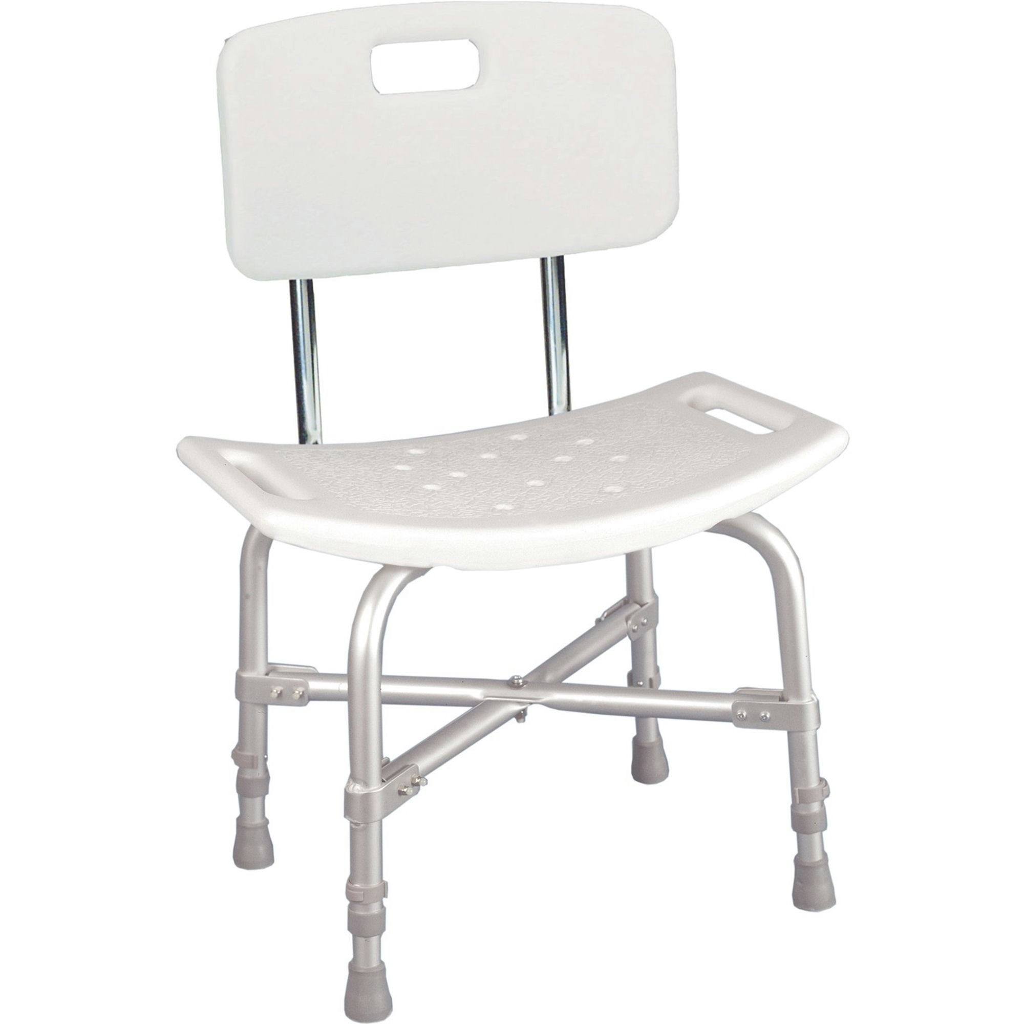 Mckesson Aluminum Bath Bench without Arms with Backrest