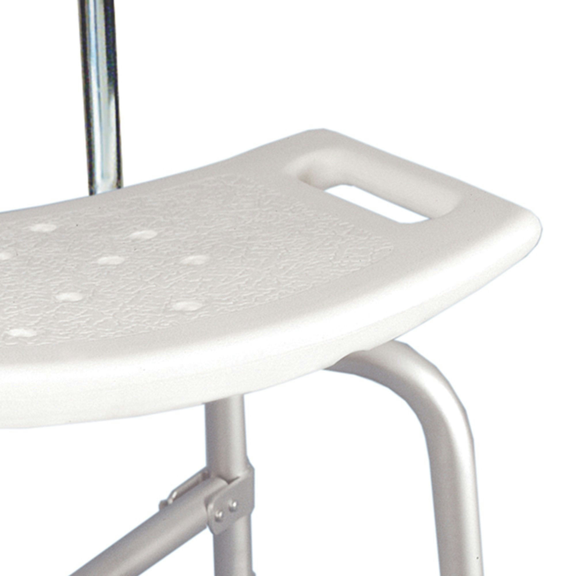 Mckesson Aluminum Bath Bench without Arms with Backrest