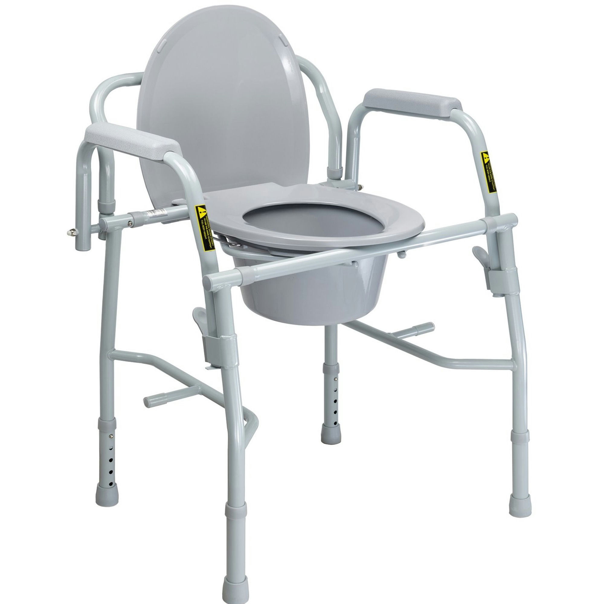 Mckesson Steel Frame Commode Chair