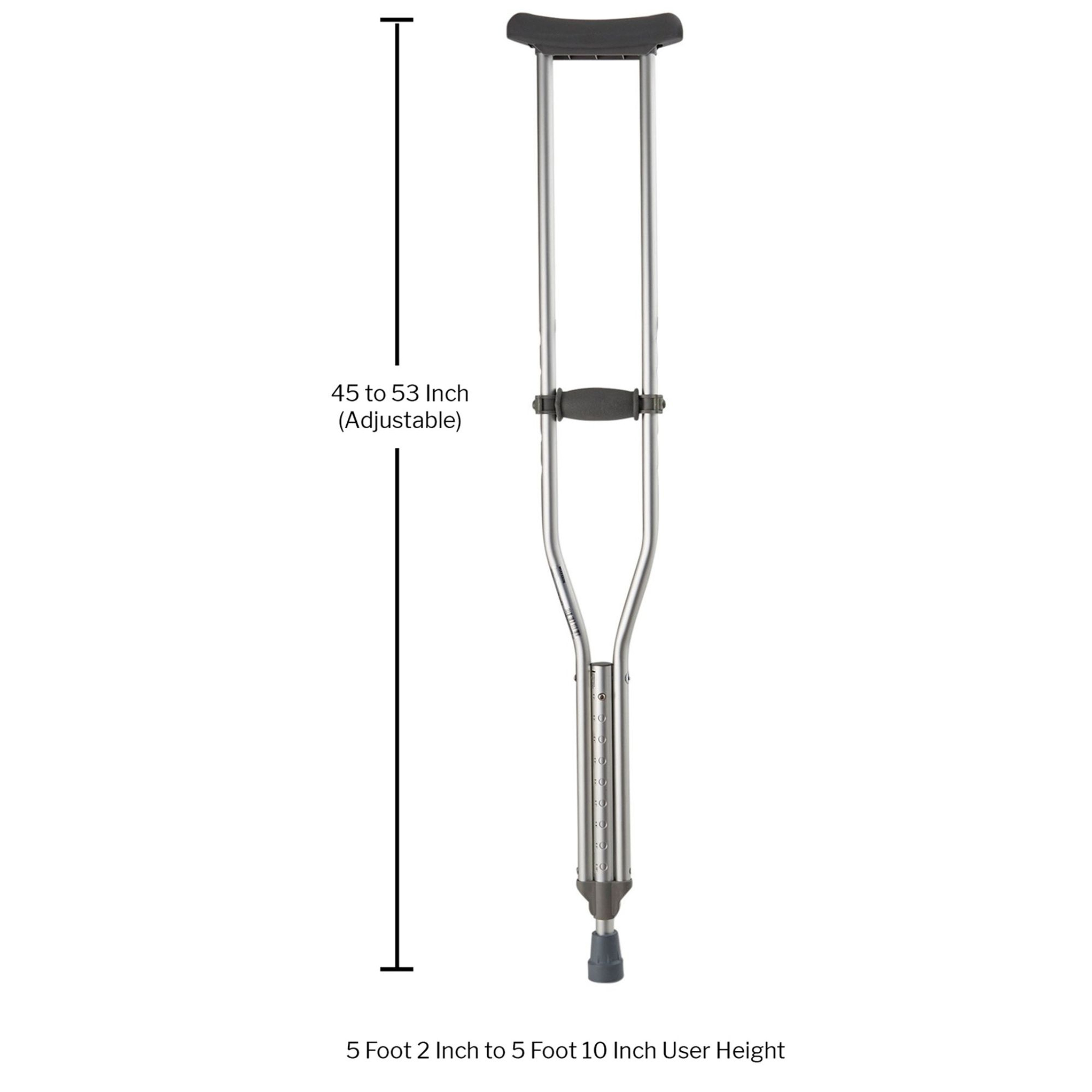 Mckesson Quick Adjust Aluminum Crutches