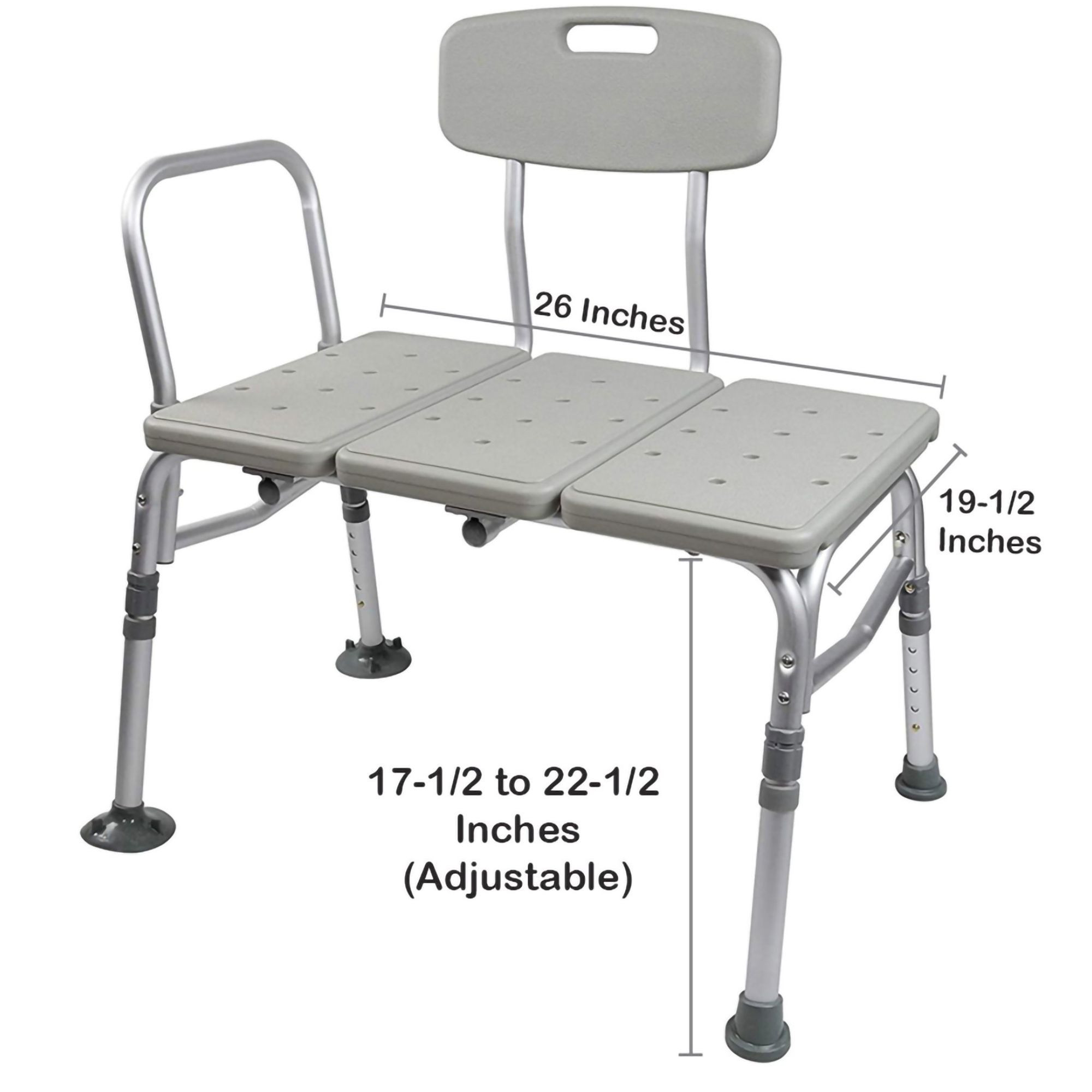 McKesson Aluminum Frame Transfer Bench