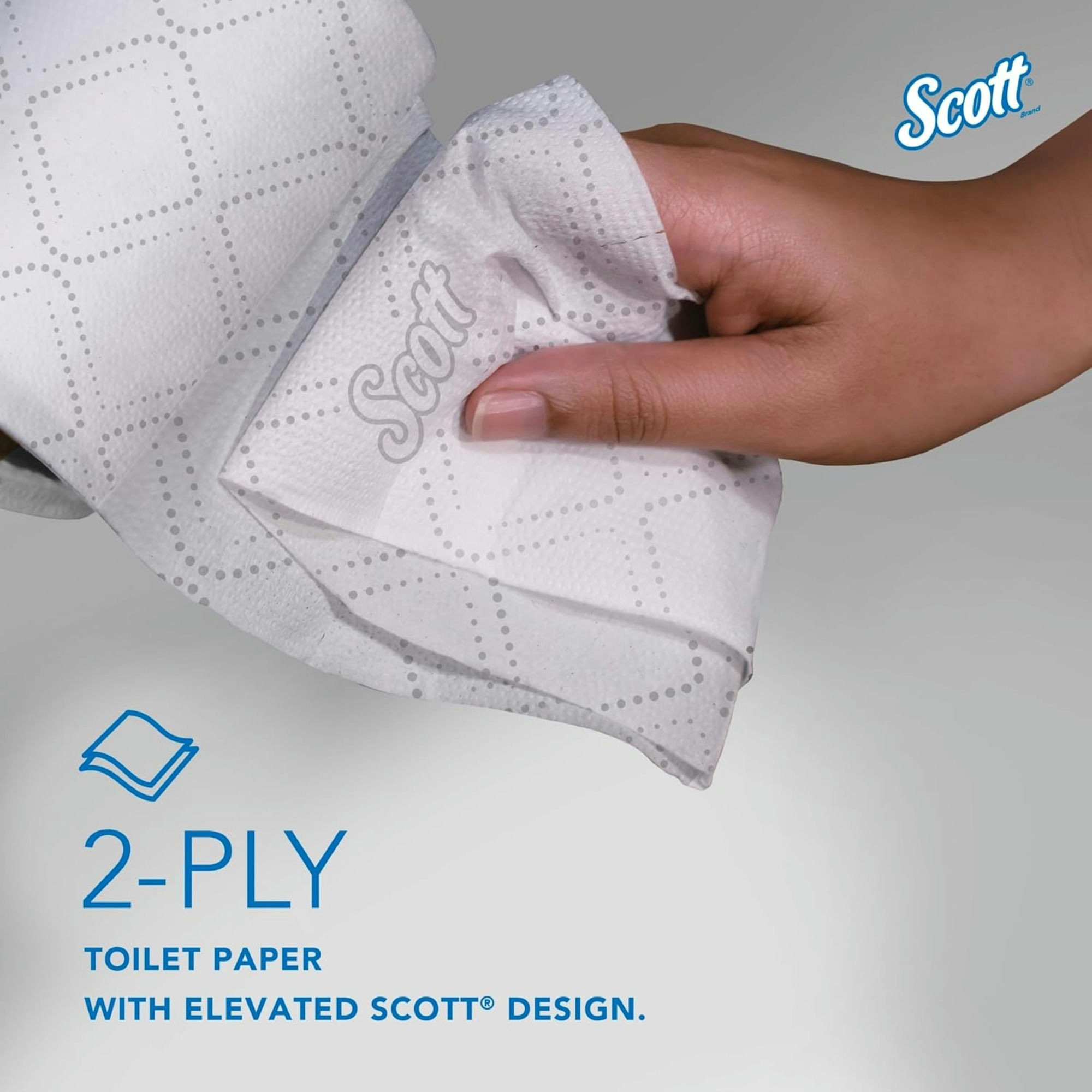 Scott Pro Small Core High-Capacity Standard Roll Toilet Paper