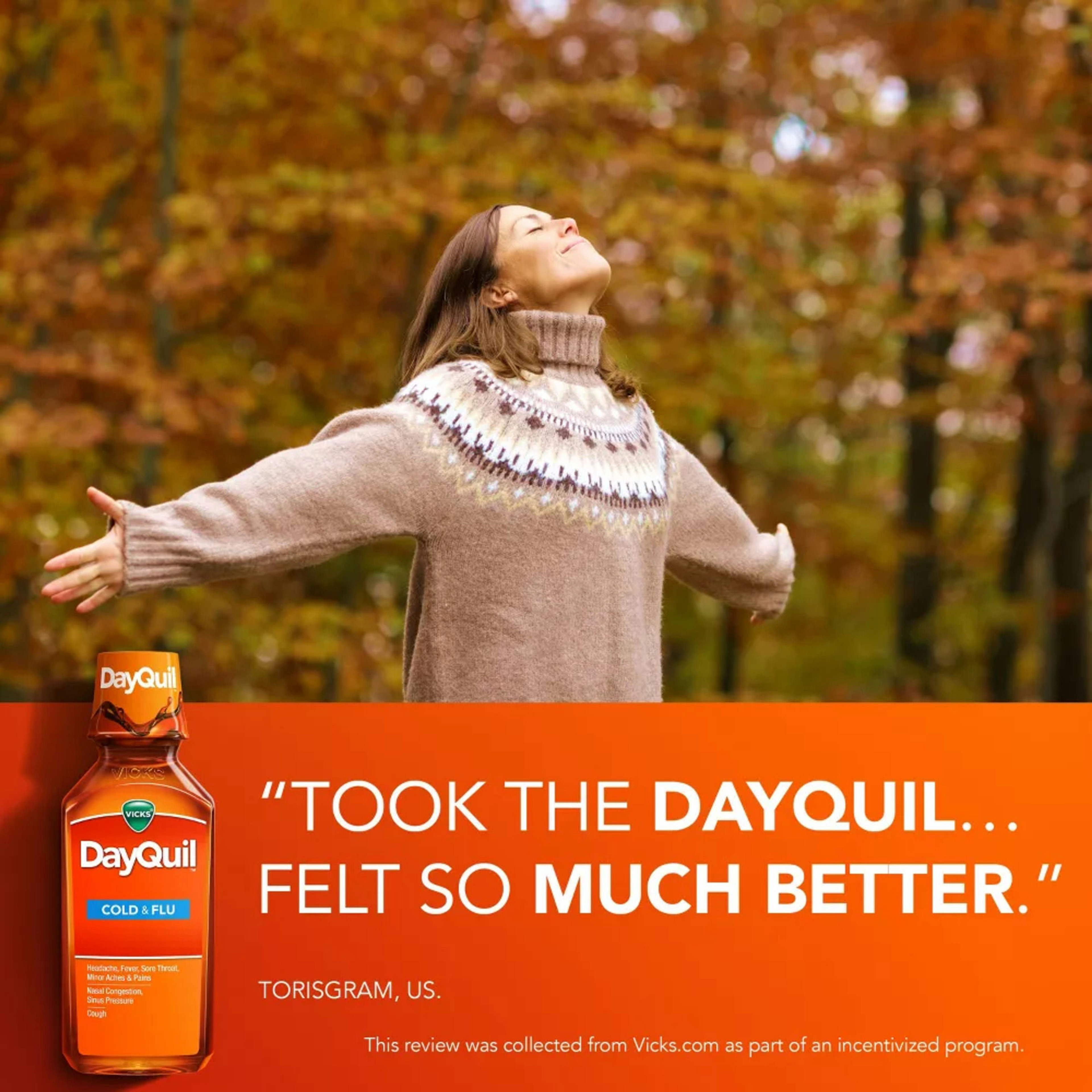 Vicks DayQuil Cold & Flu Relief Liquid