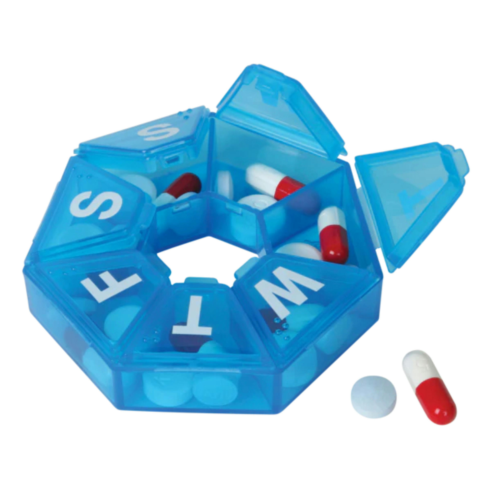 Ezy Dose 7-Day 7-Sided Pill Reminder