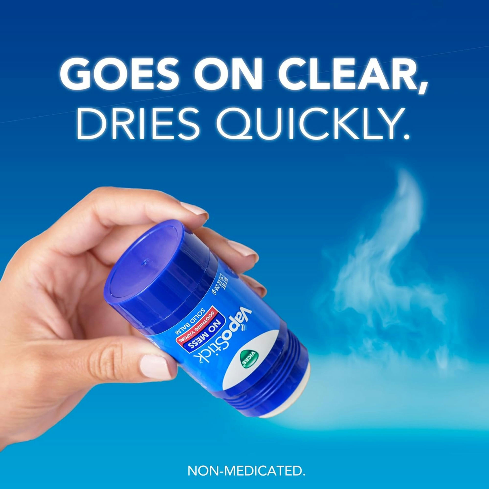 Vicks No Mess VapoStick Solid Balm