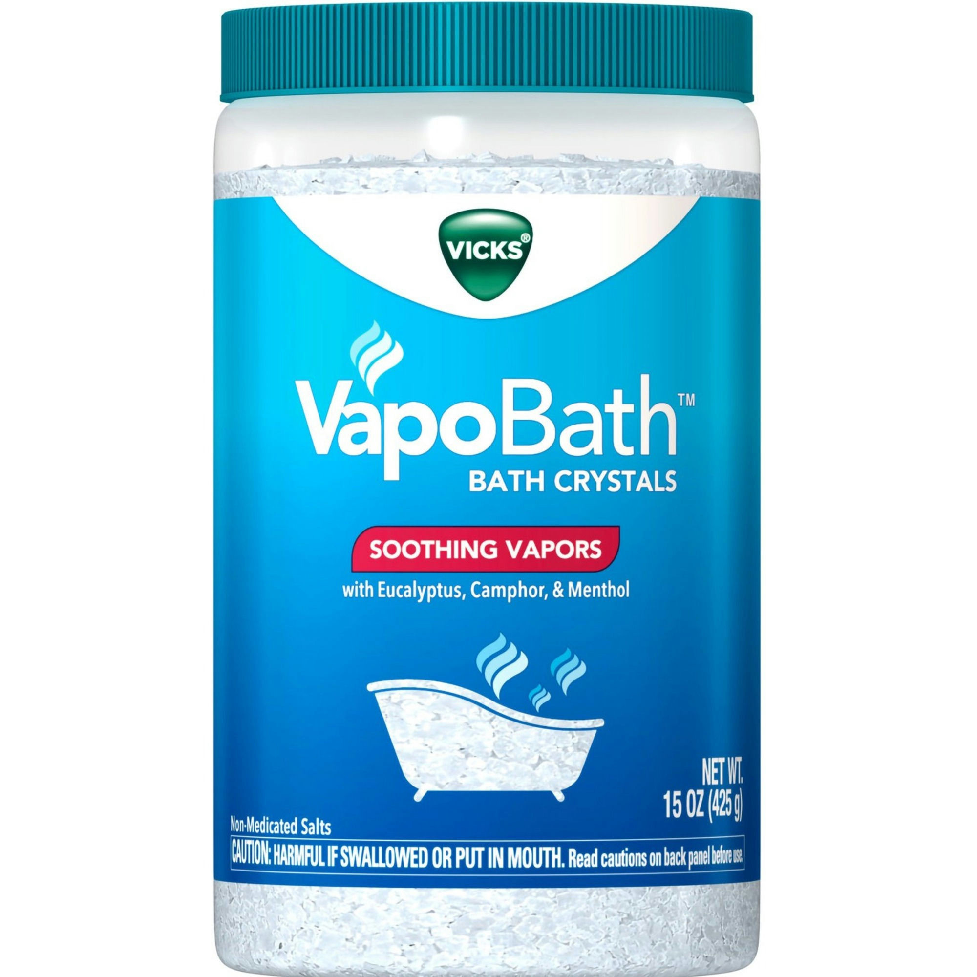 Vicks VapoBath Bath Crystals Non-Medicated Salts