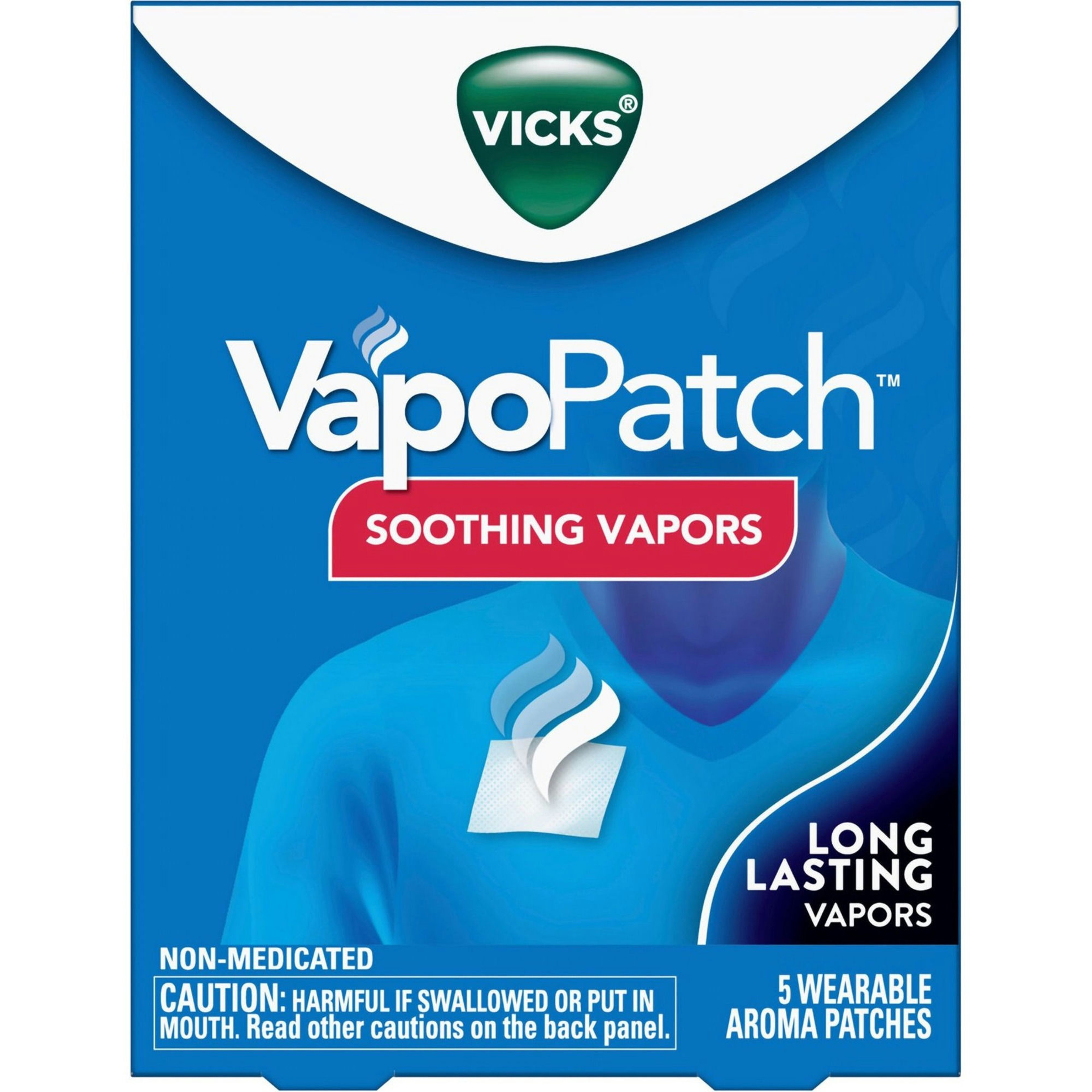 Vicks VapoPatch Soothing Vapors Wearable Aroma Patches