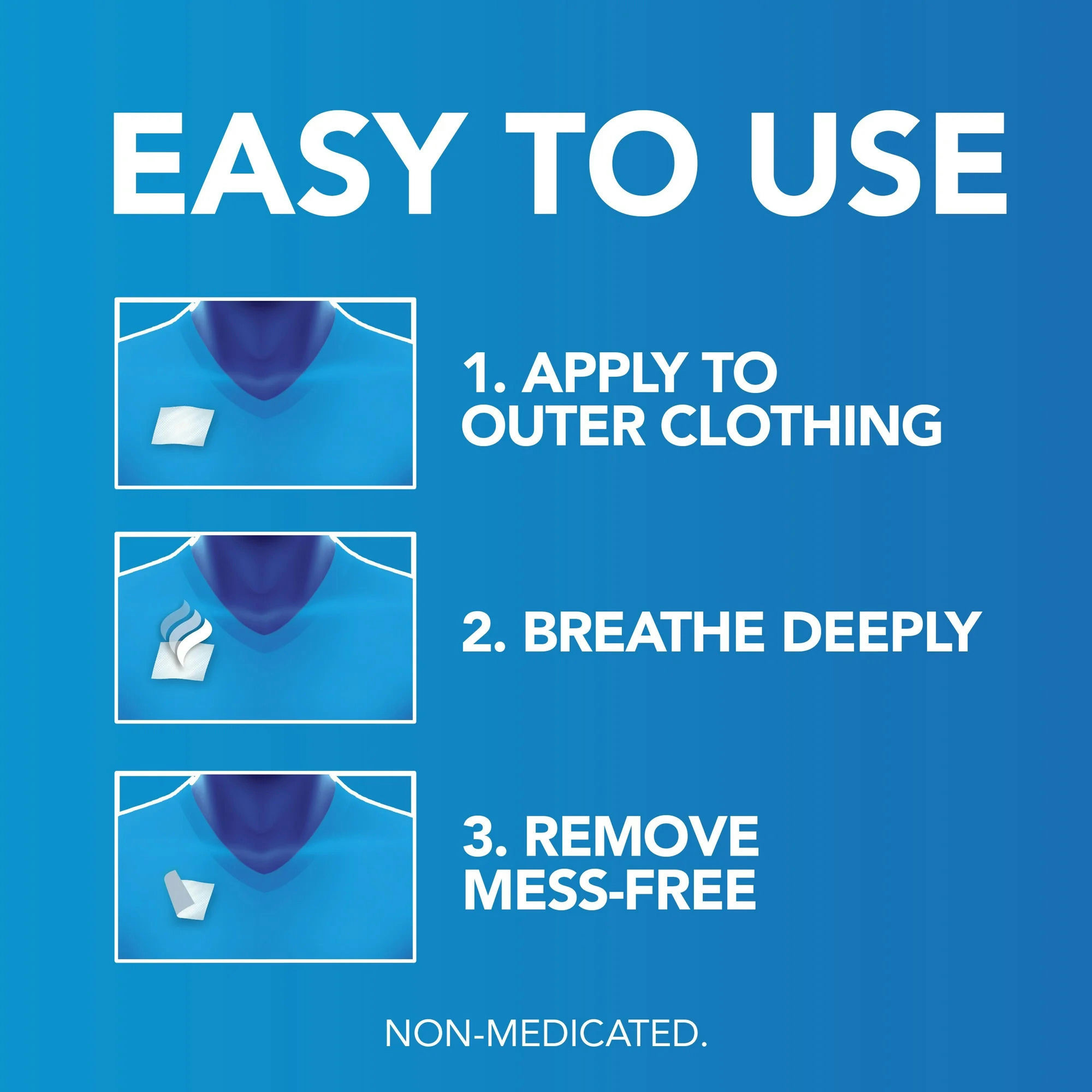 Vicks VapoPatch Soothing Vapors Wearable Aroma Patches