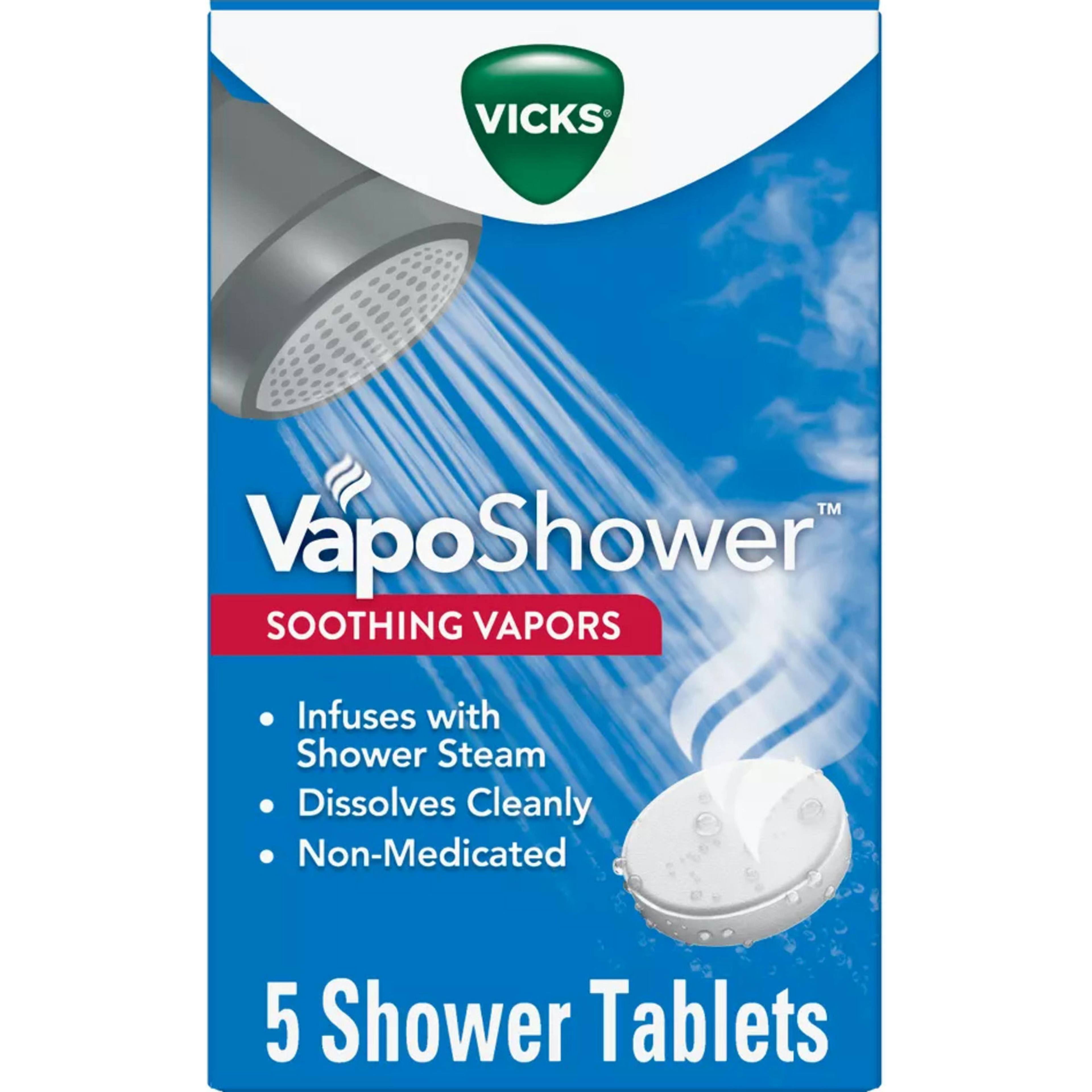 Vicks VapoShower Soothing Vapors Shower Tablets