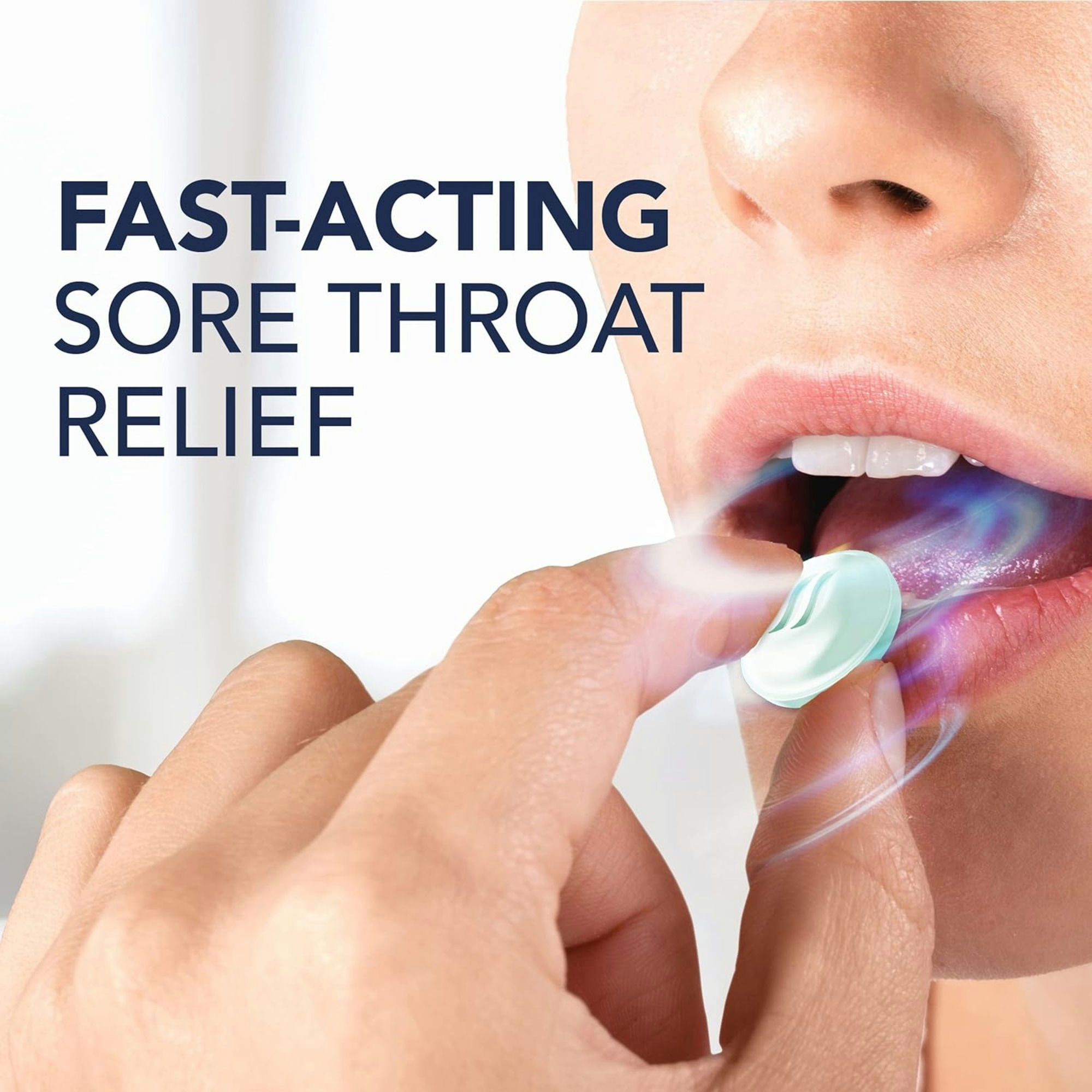 Vicks VapoCool Sore Throat Cooling + Numbing Lozenges