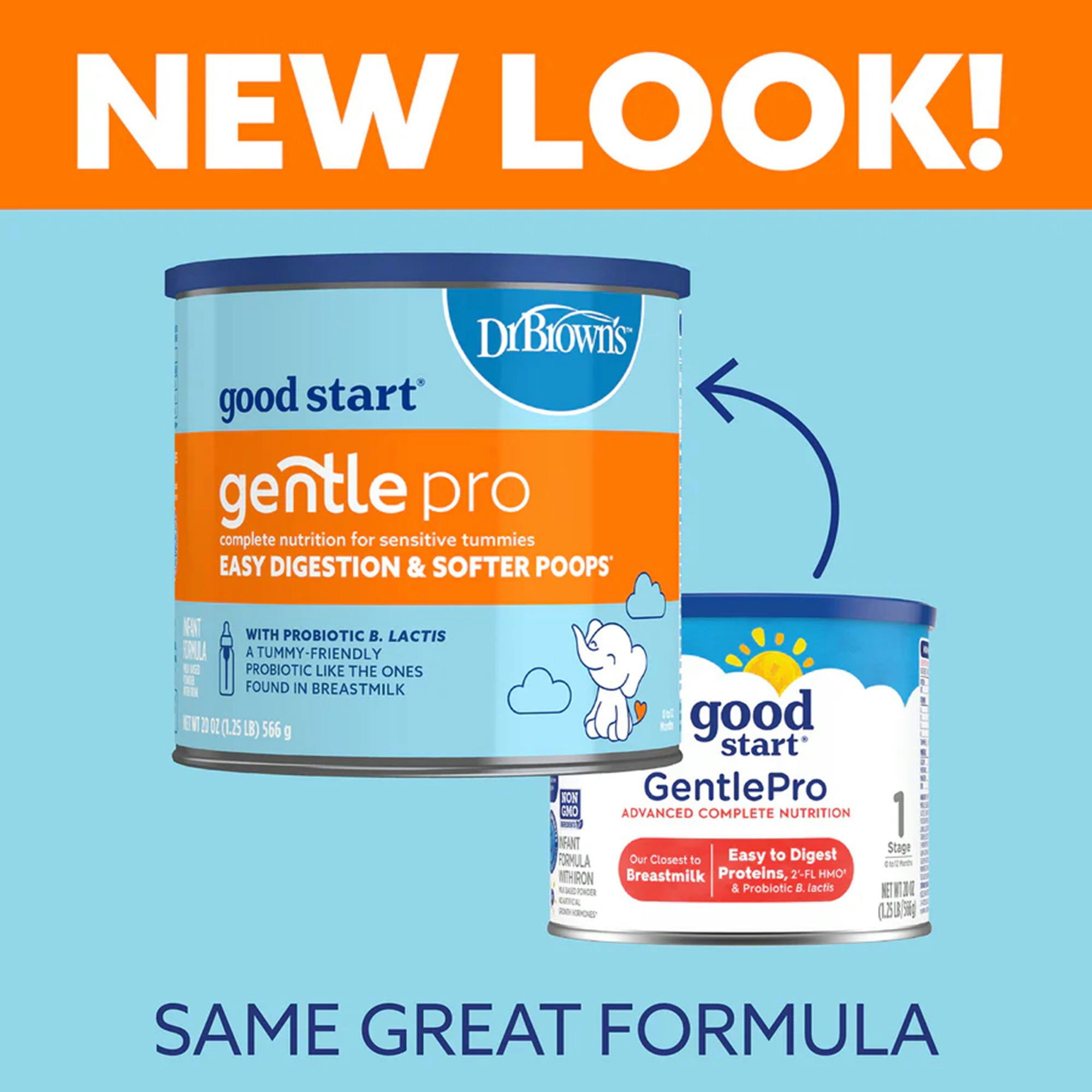 Dr. Brown's Good Start Gentle Pro Infant Formula Powder