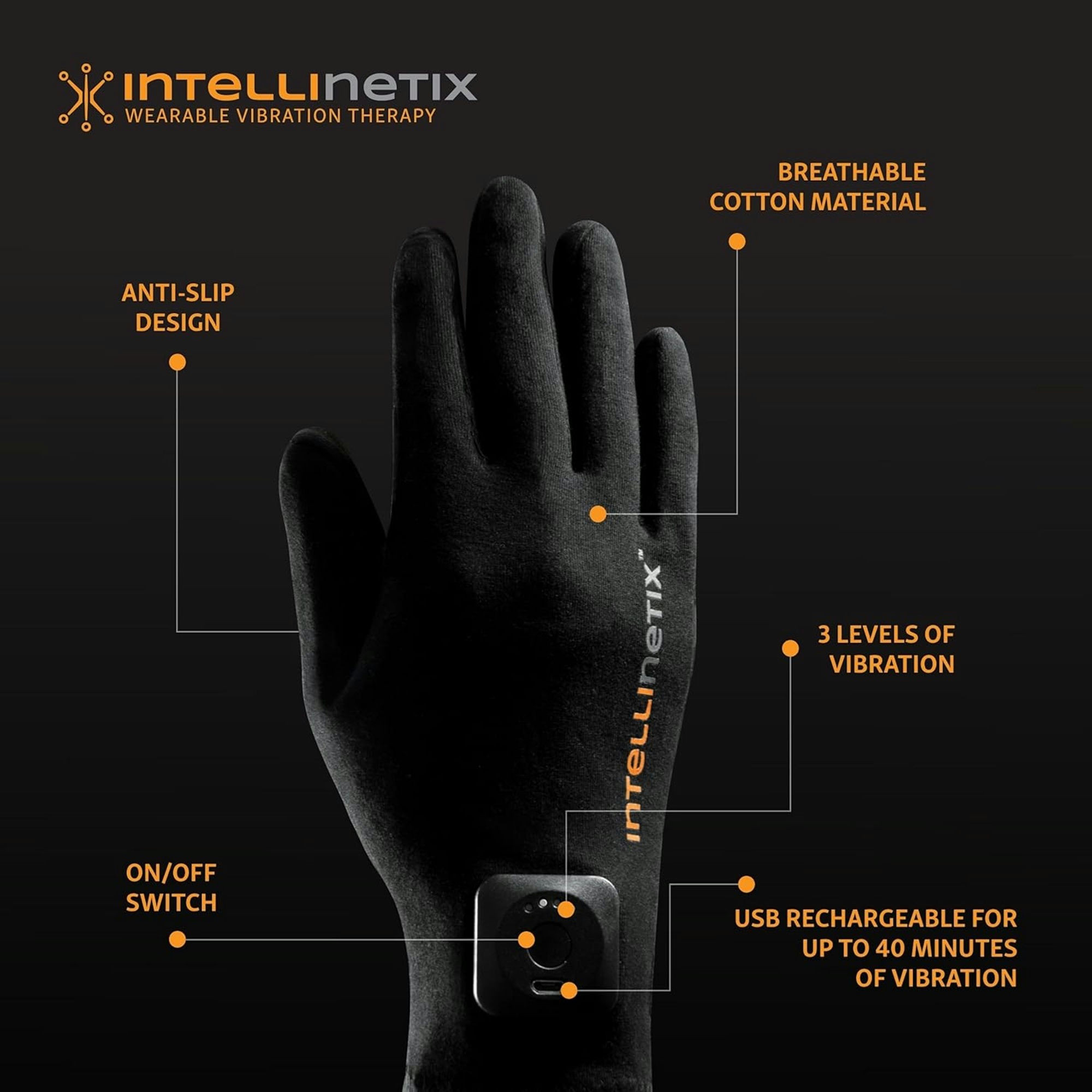 Intellinetix Vibration Therapy Glove