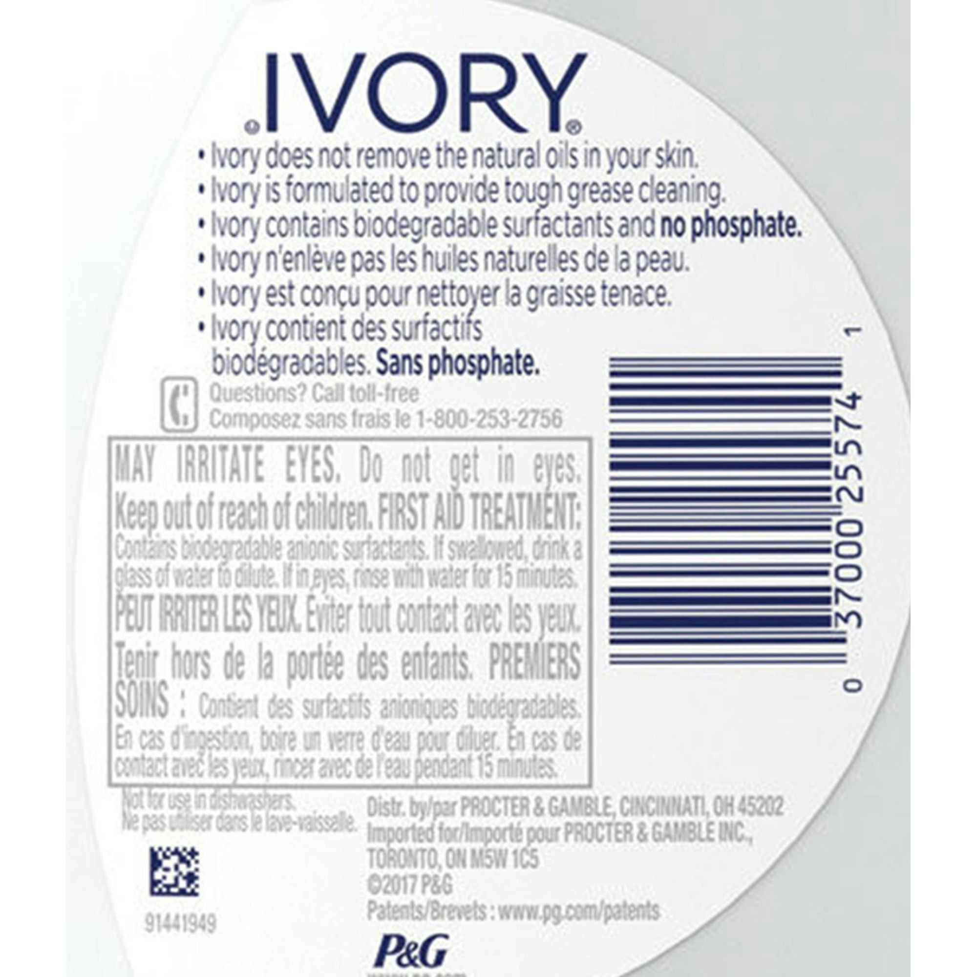 Ivory Concentrated Dishwashing Liquid
