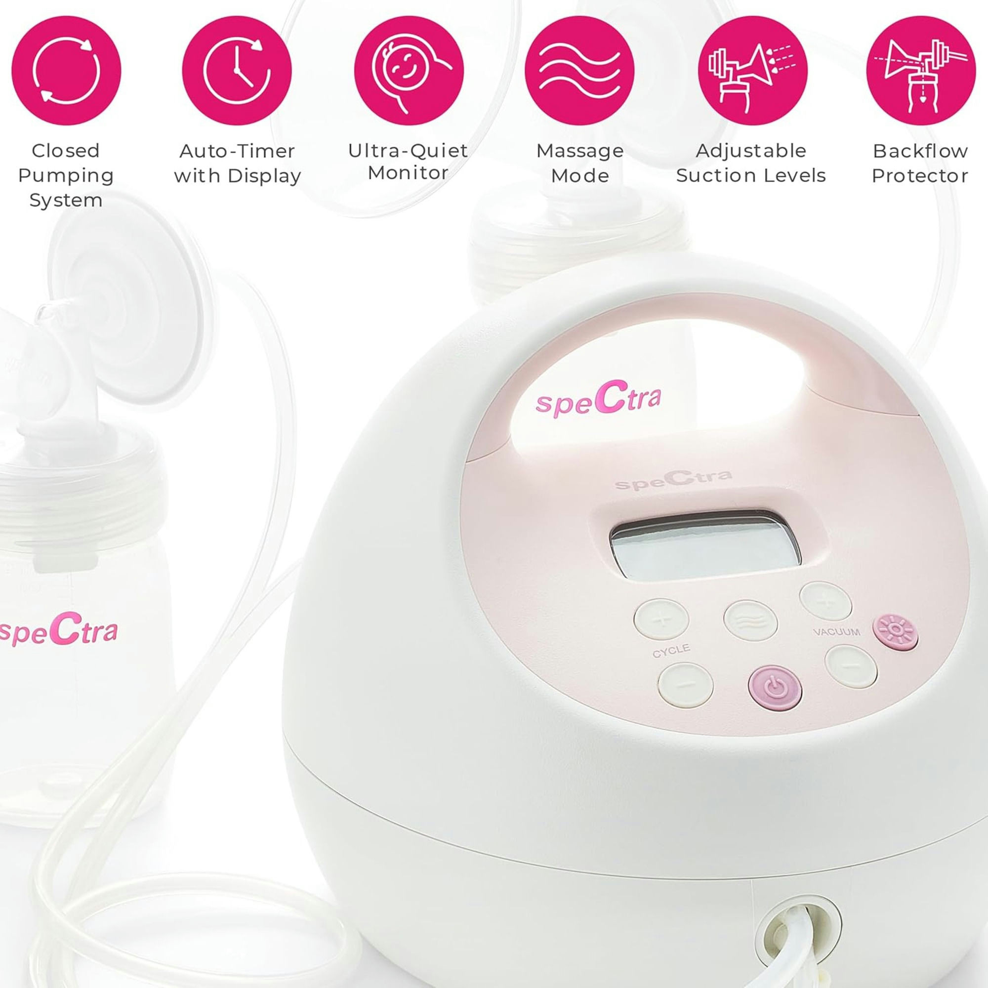 Spectra S2 Plus Premier Double Electric Breast Pump Bundle