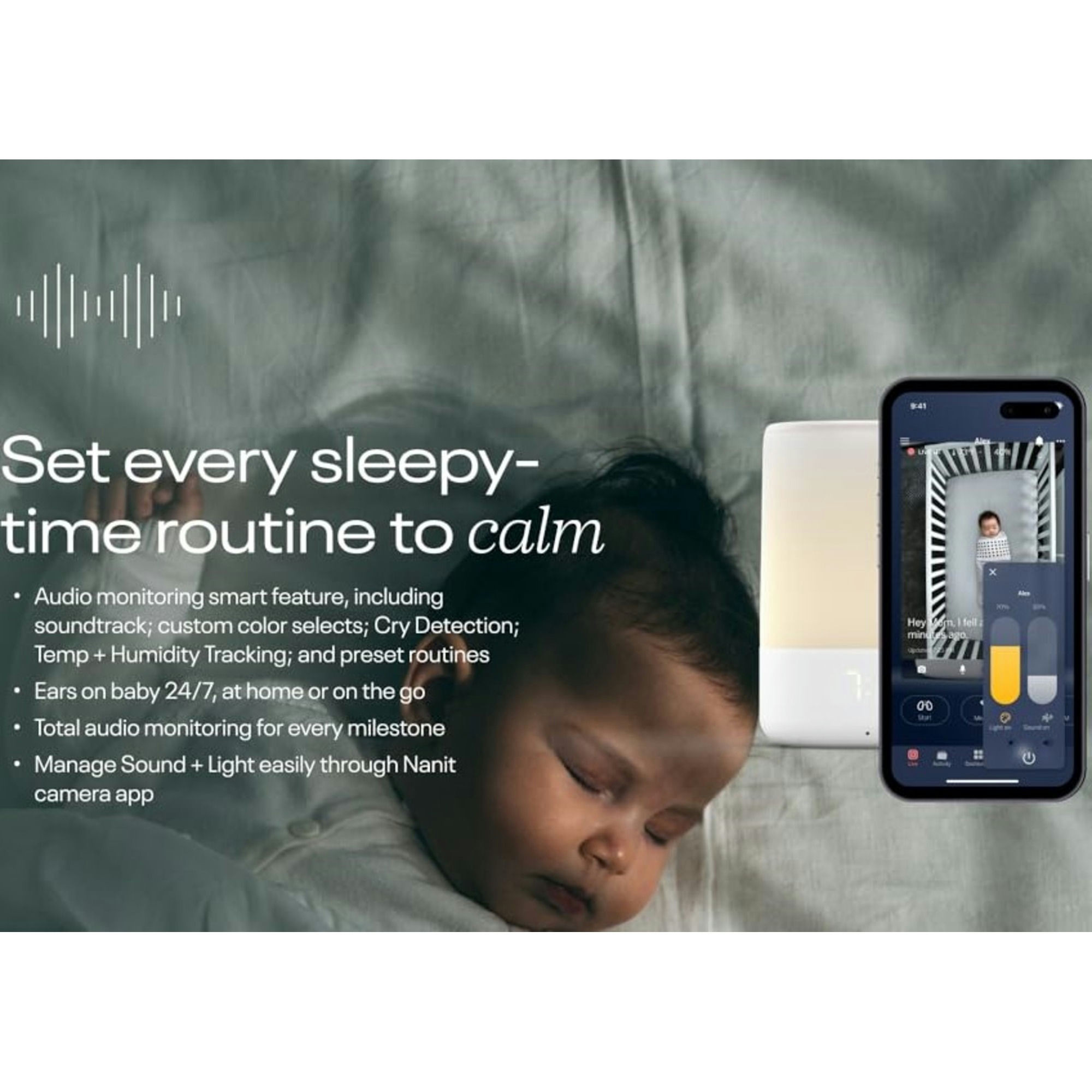 Nanit Sound Machine with Night Light