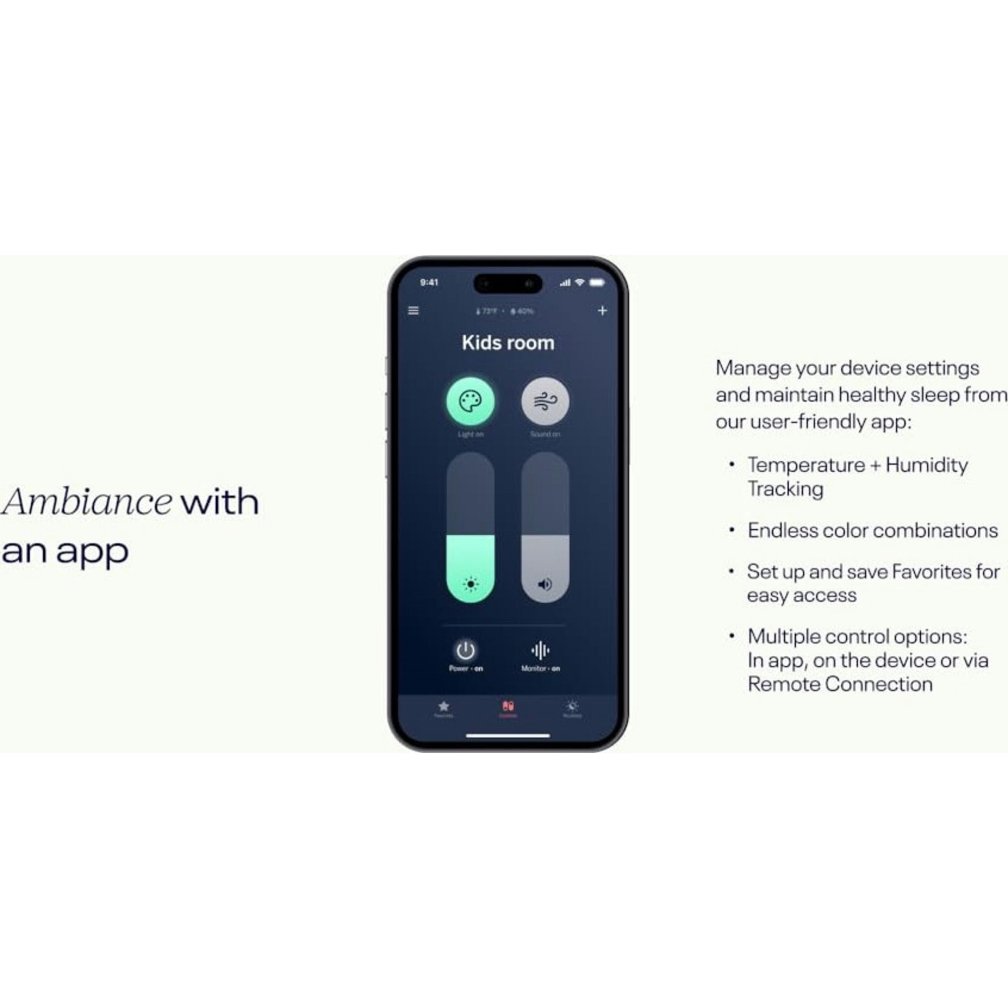 Nanit Sound Machine with Night Light