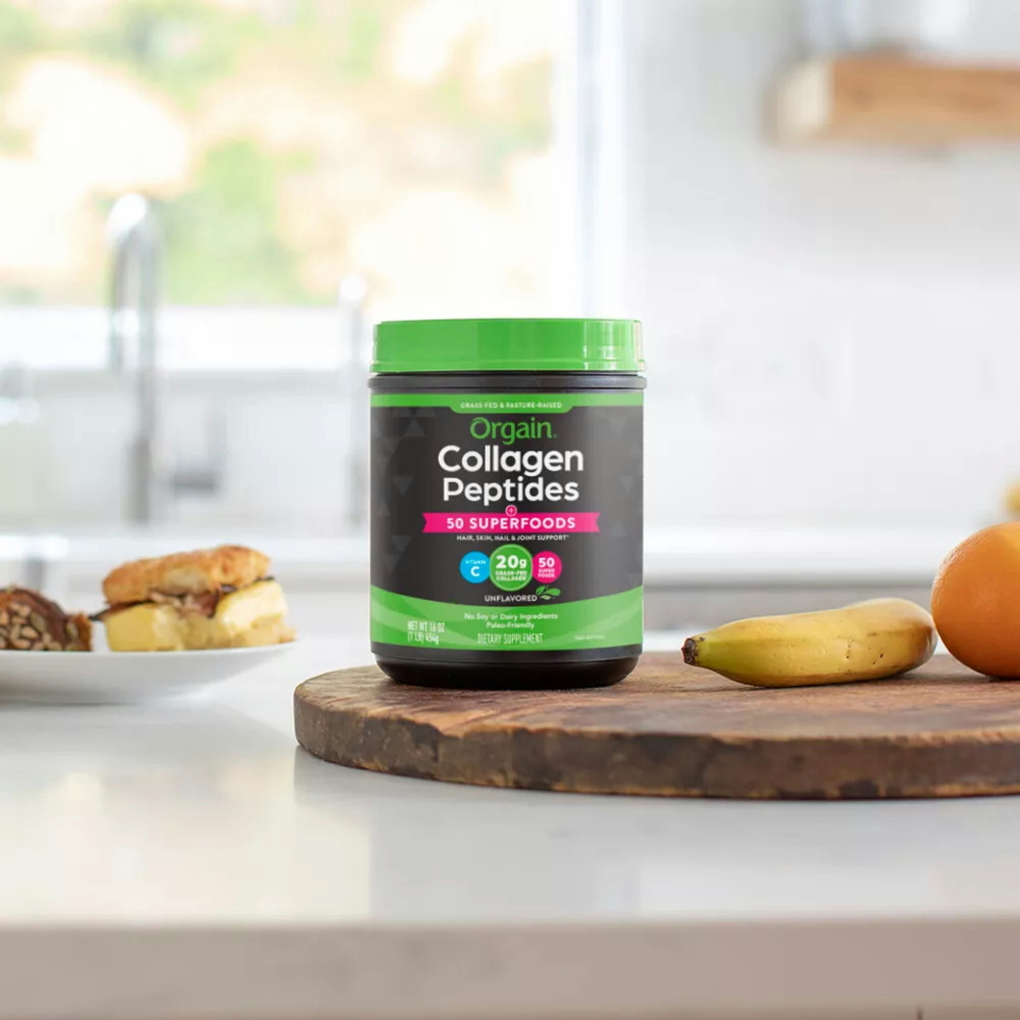 Orgain Collagen Peptides + 50 Superfoods Powder