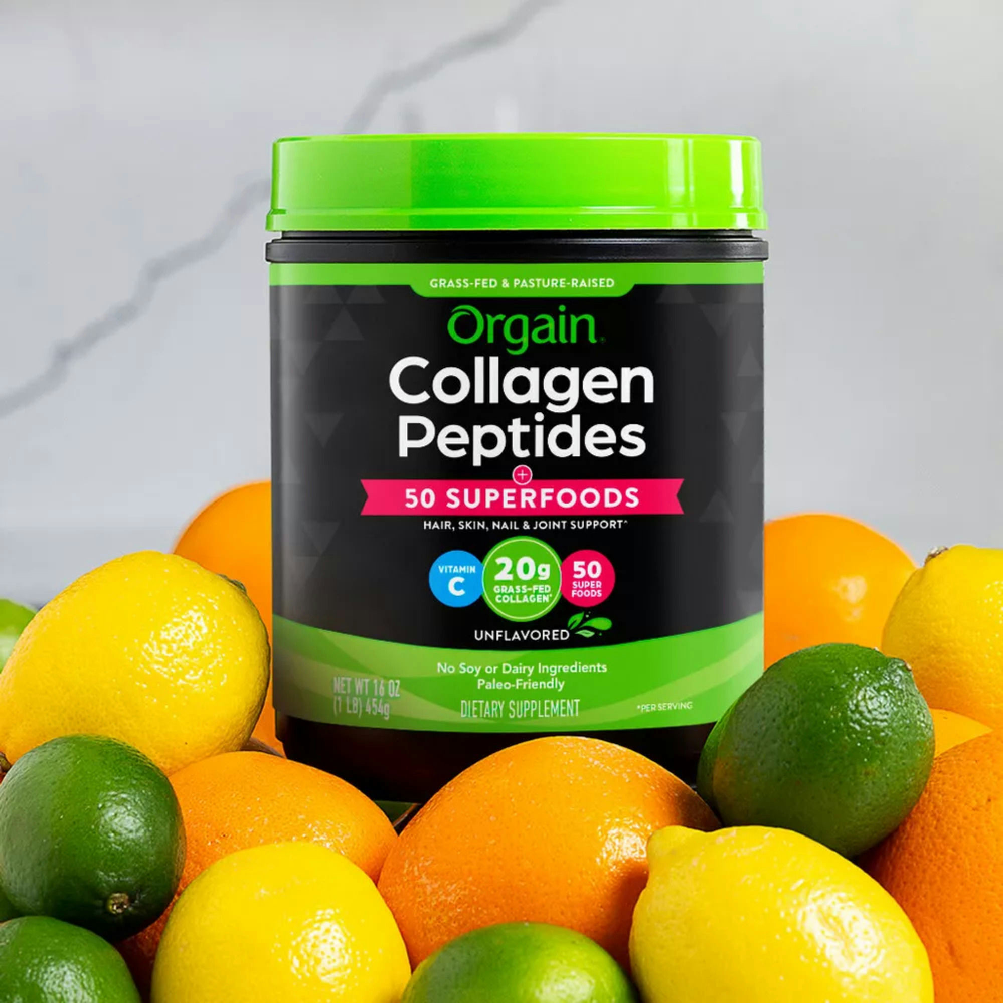 Orgain Collagen Peptides + 50 Superfoods Powder