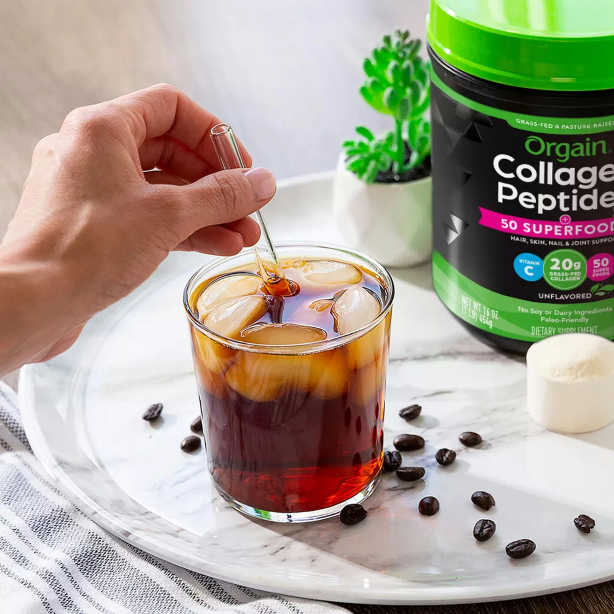 Orgain Collagen Peptides + 50 Superfoods Powder