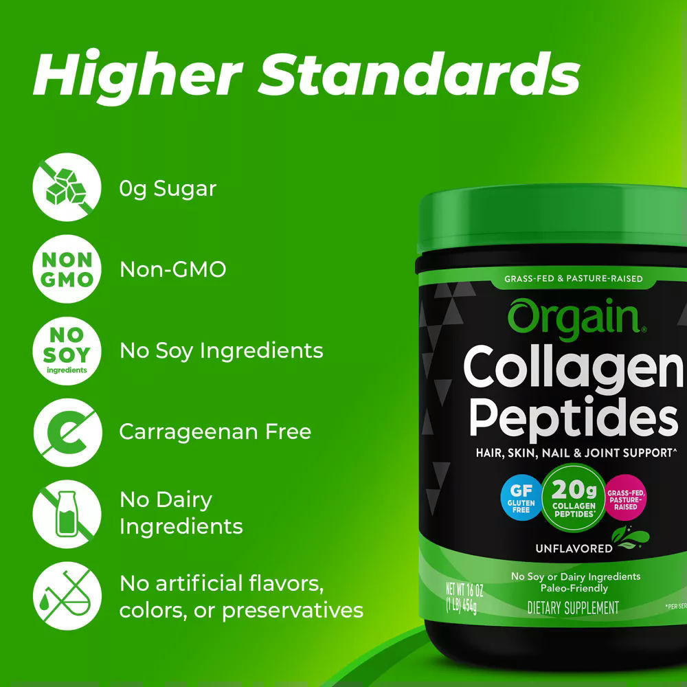 Orgain Collagen Peptides Powder