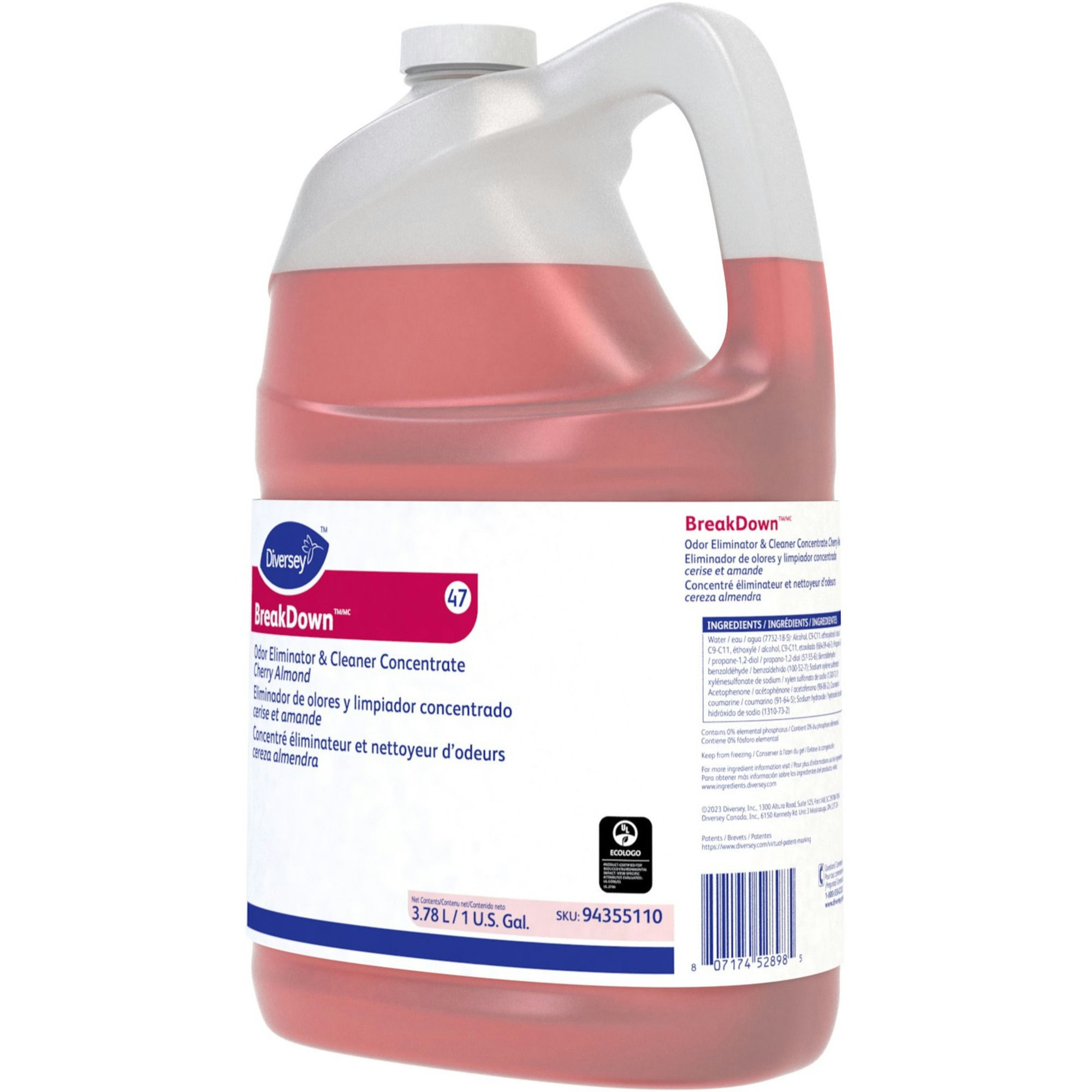 Diversey BreakDown Deodorizer Liquid Concentrate