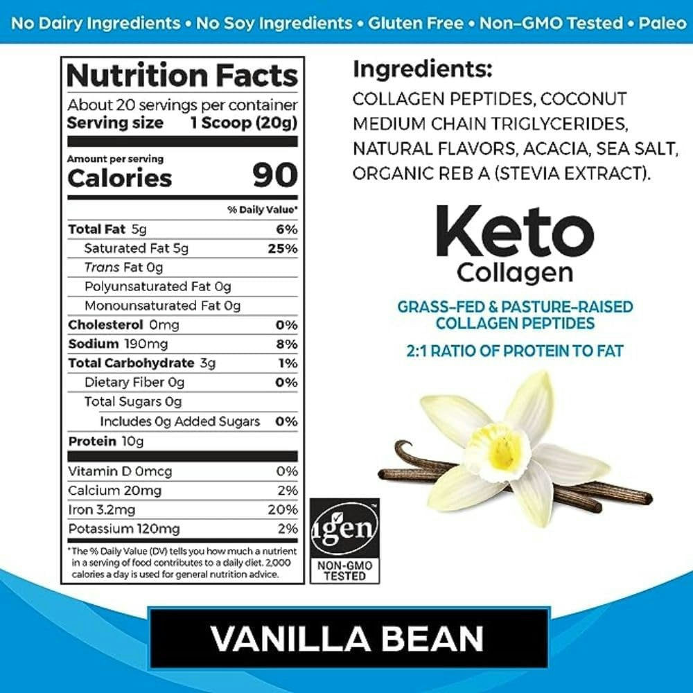 Orgain Keto Collagen Protein Powder