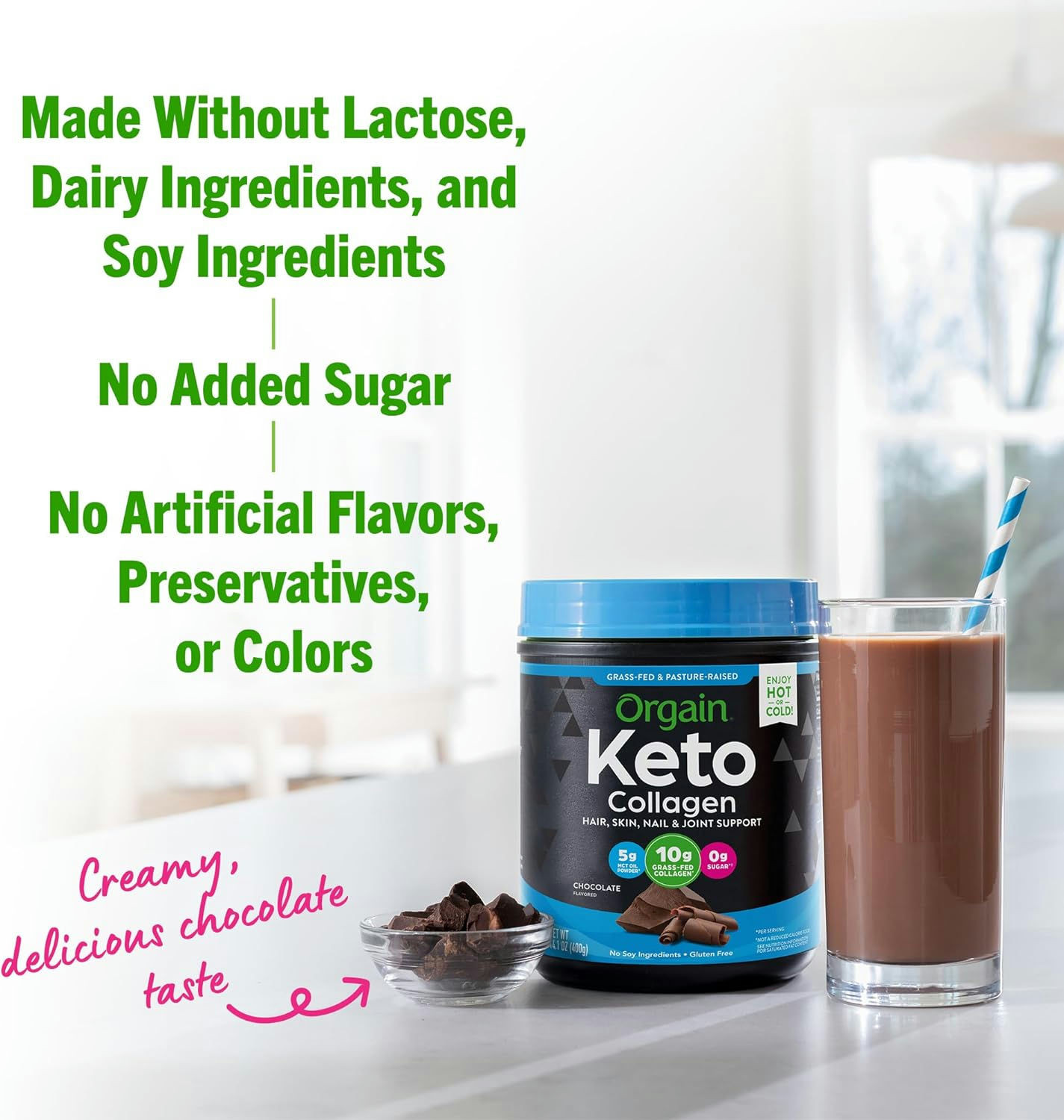 Orgain Keto Collagen Protein Powder