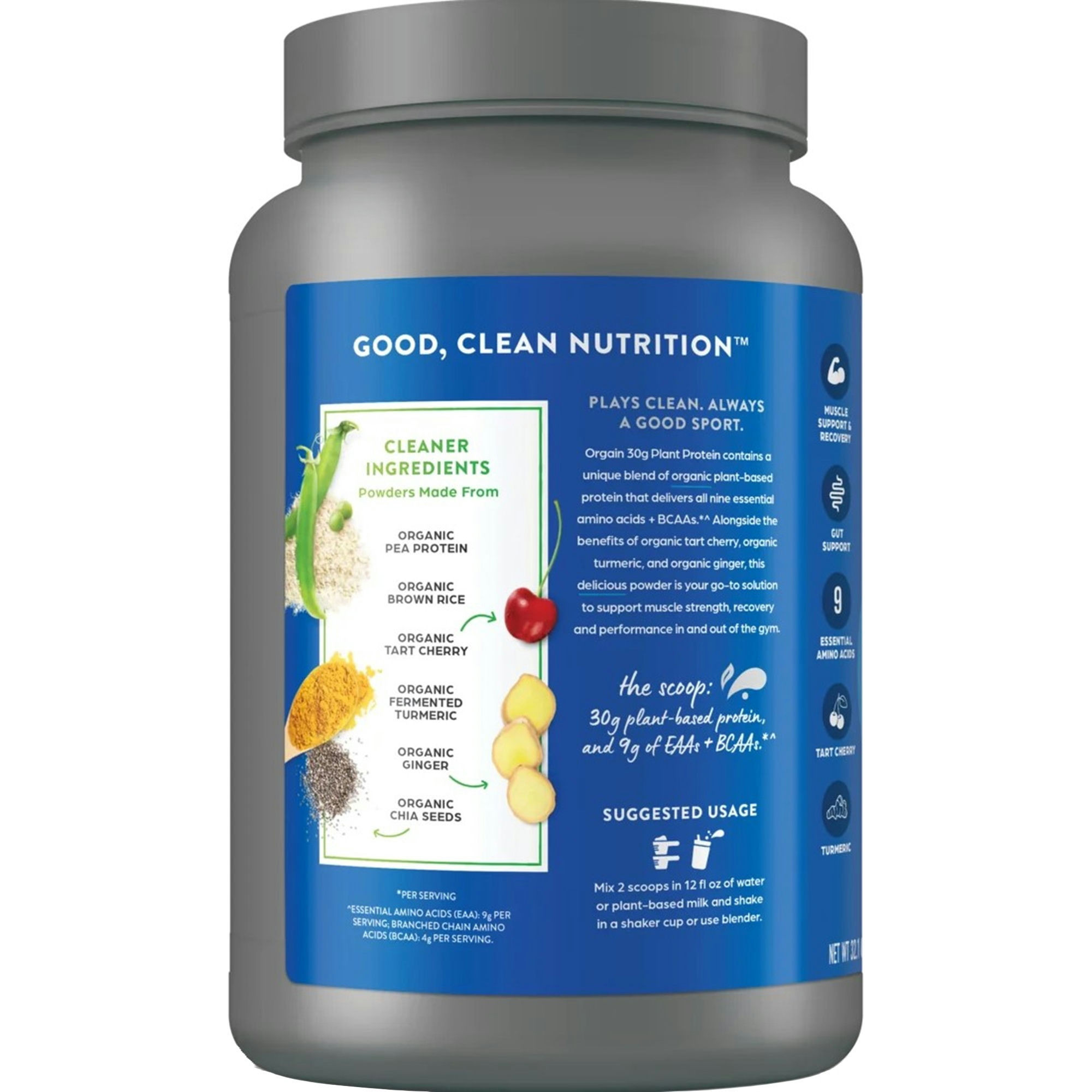 Orgain 30g Organic Plant Protein Powder