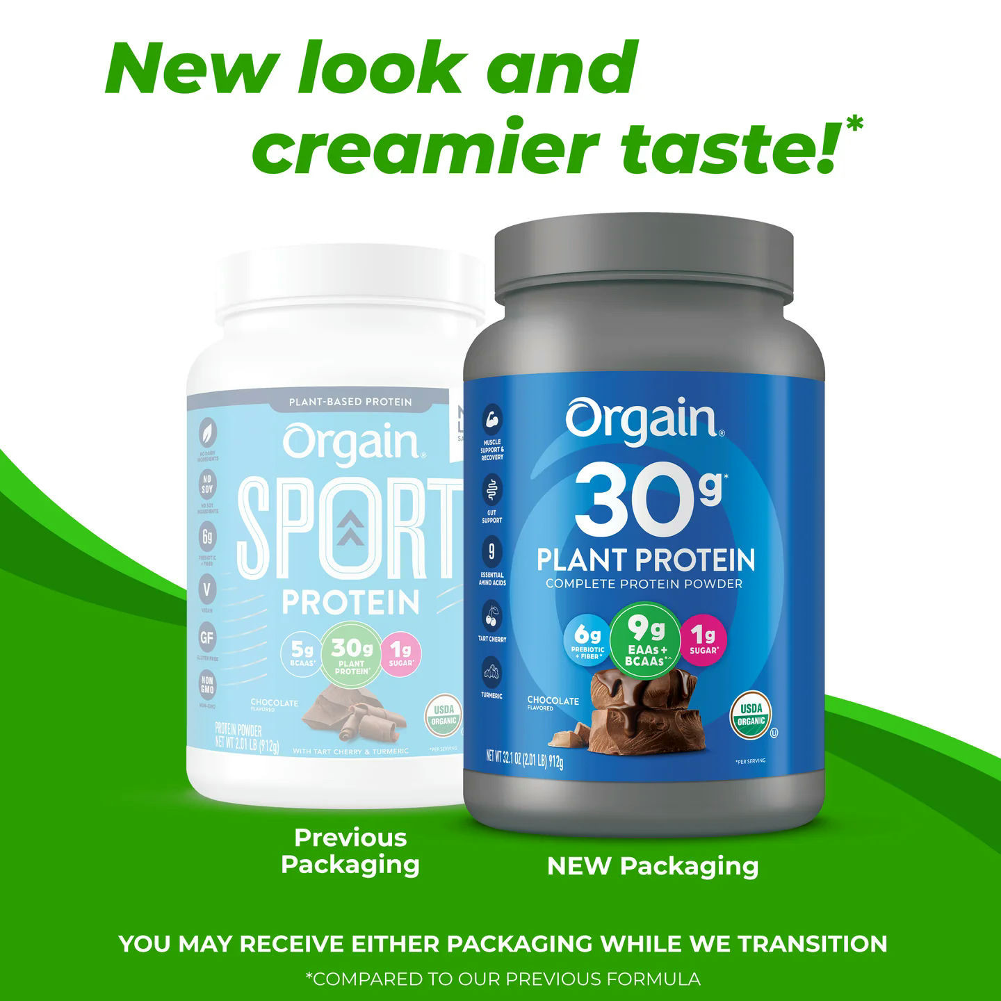 Orgain 30g Organic Plant Protein Powder