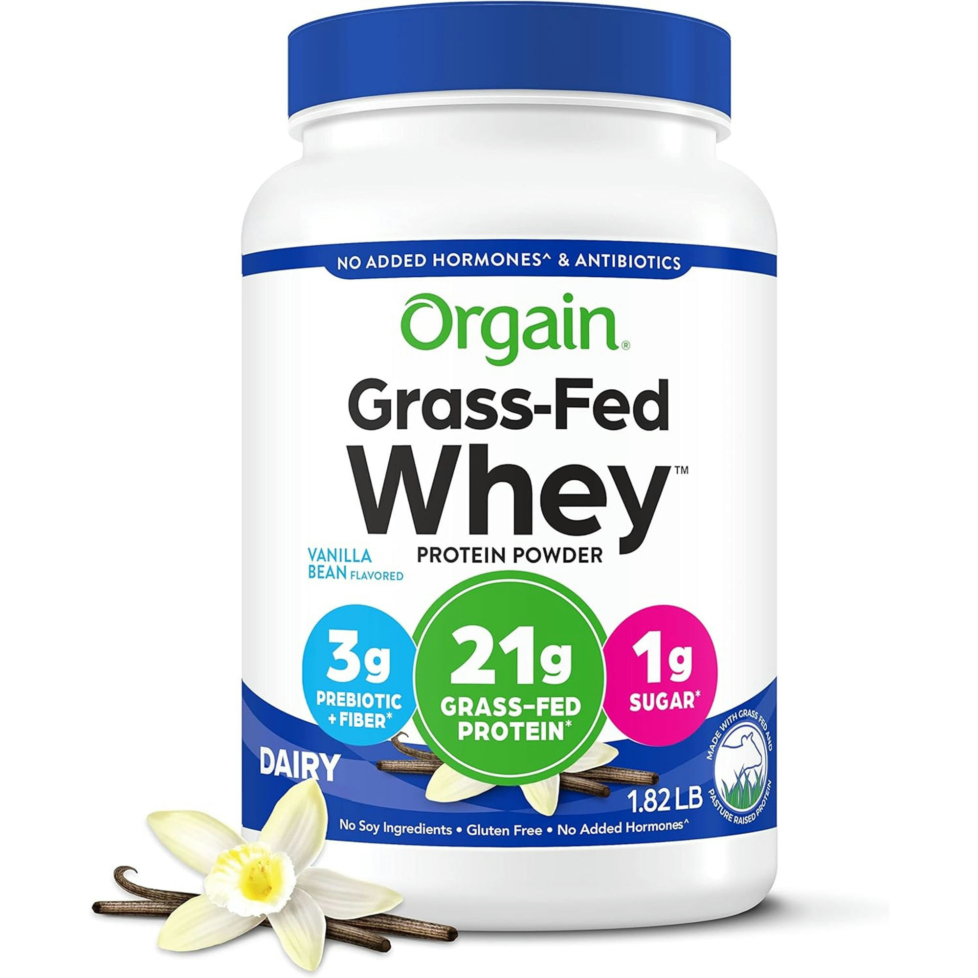 Orgain Clean Grass-Fed Whey Protein Powder