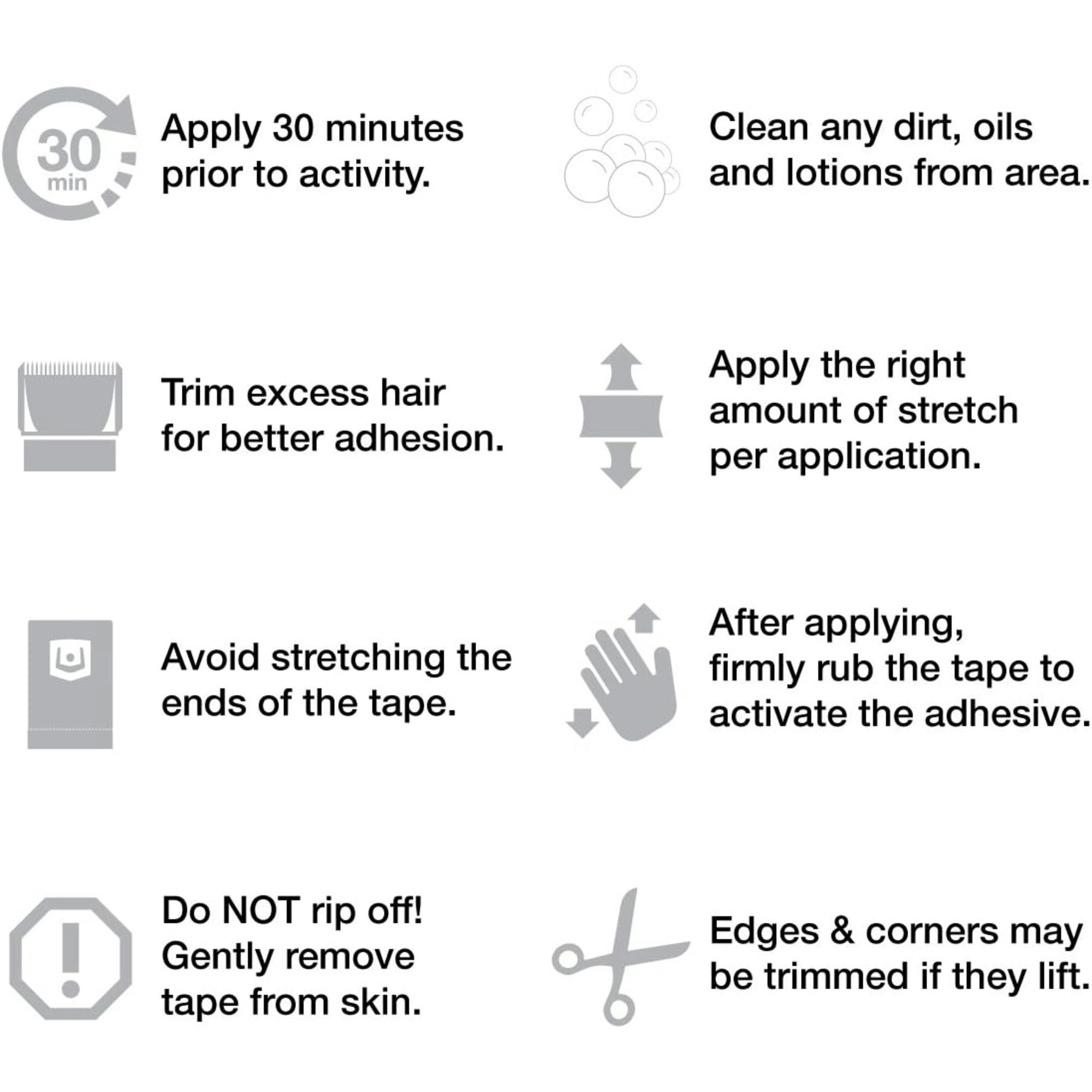 StrengthTape Kinesiology Tape 5M Precut Roll