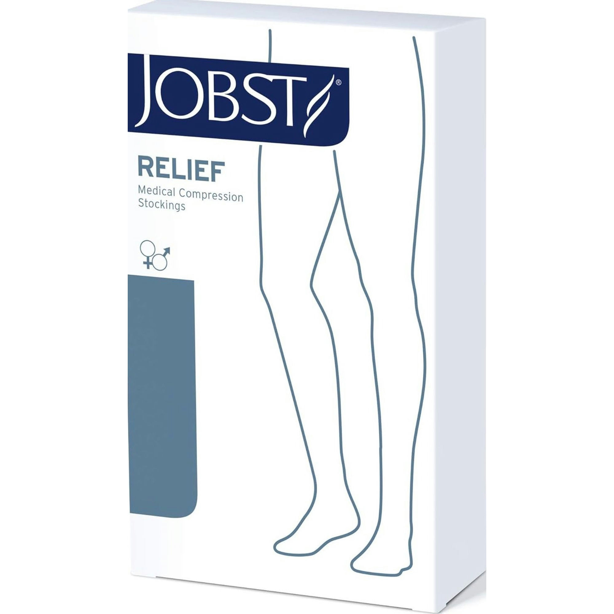 JOBST Relief Medical Compression Knee High Stocking, 15-20 mmHg