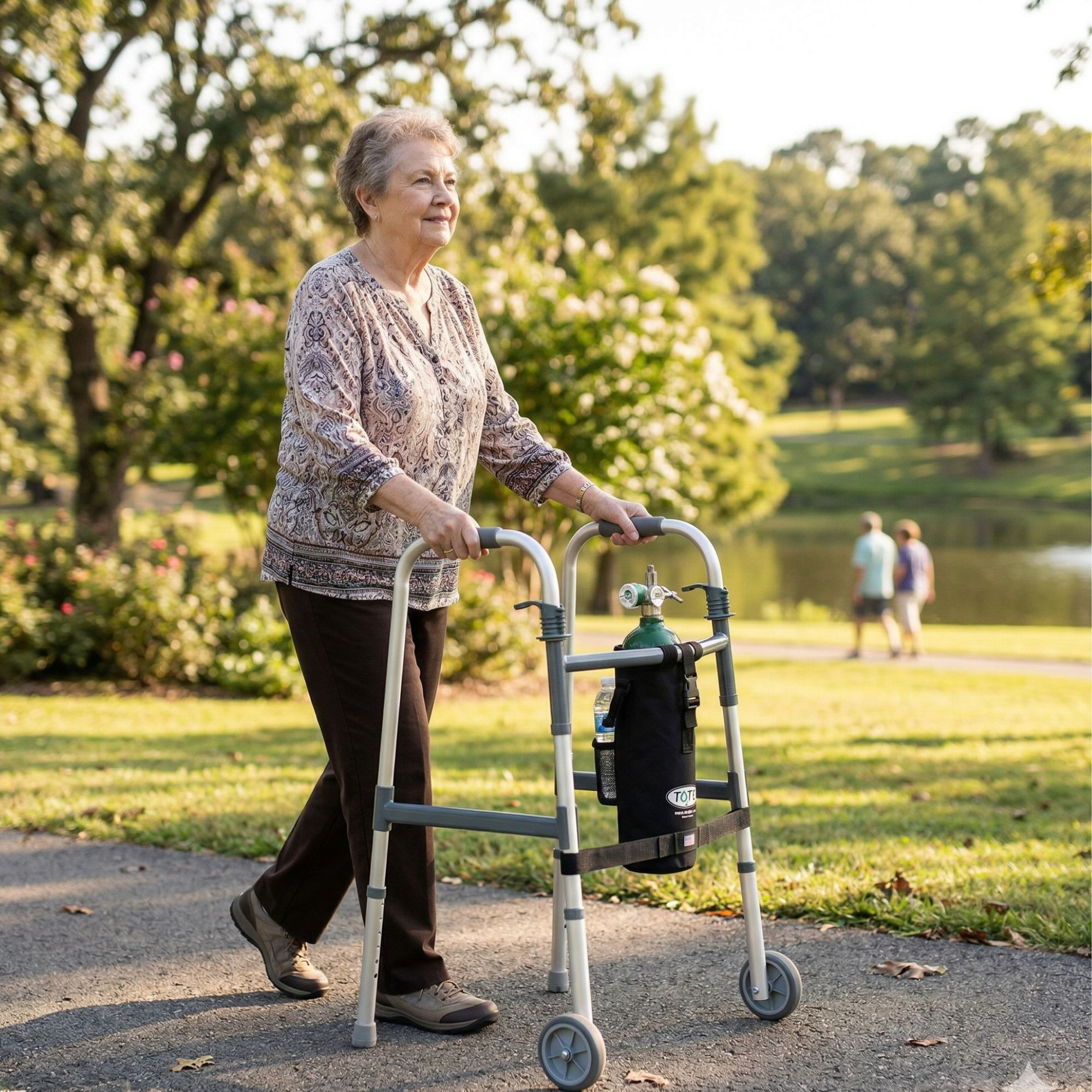 TO2TE Walker Oxygen Bag for E Tank