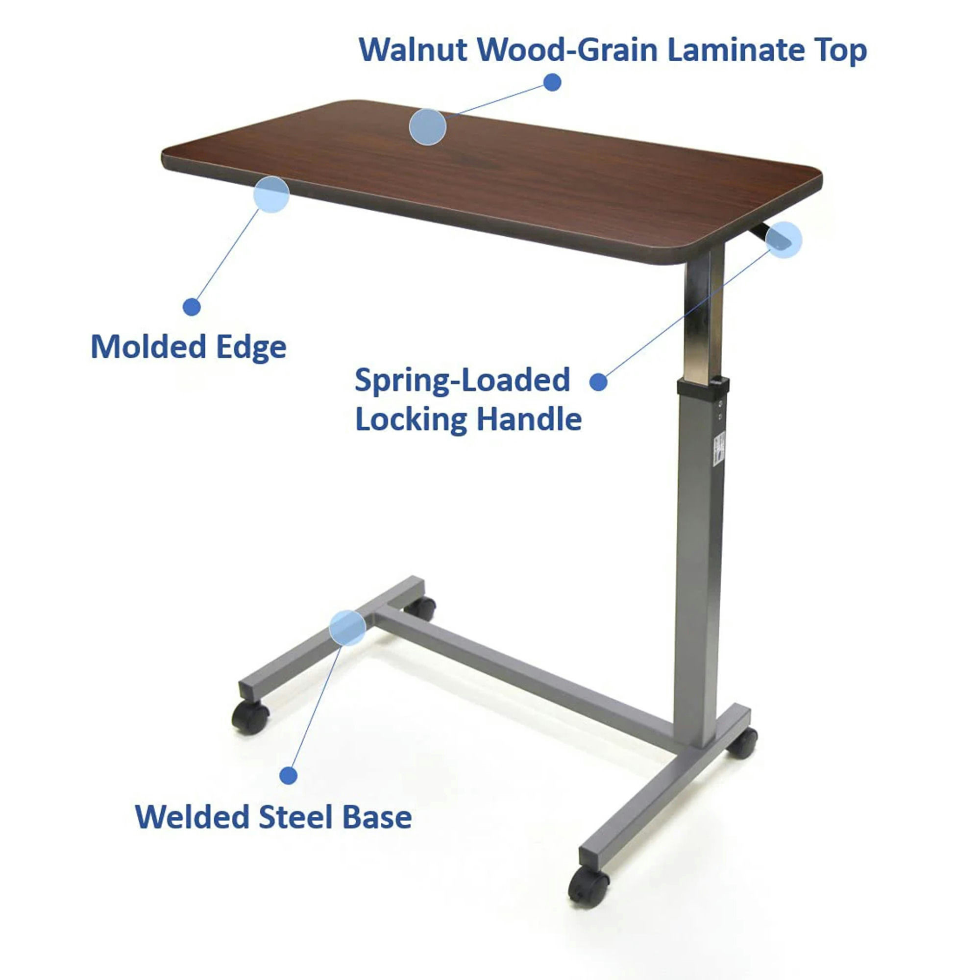 Invacare Auto-Touch Overbed Table