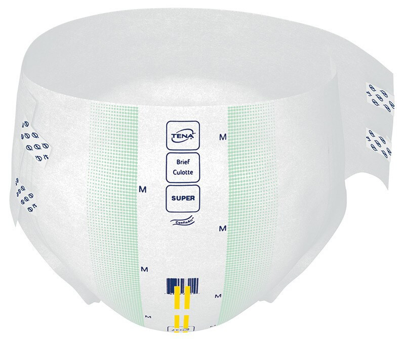 TENA Super Briefs with Tabs