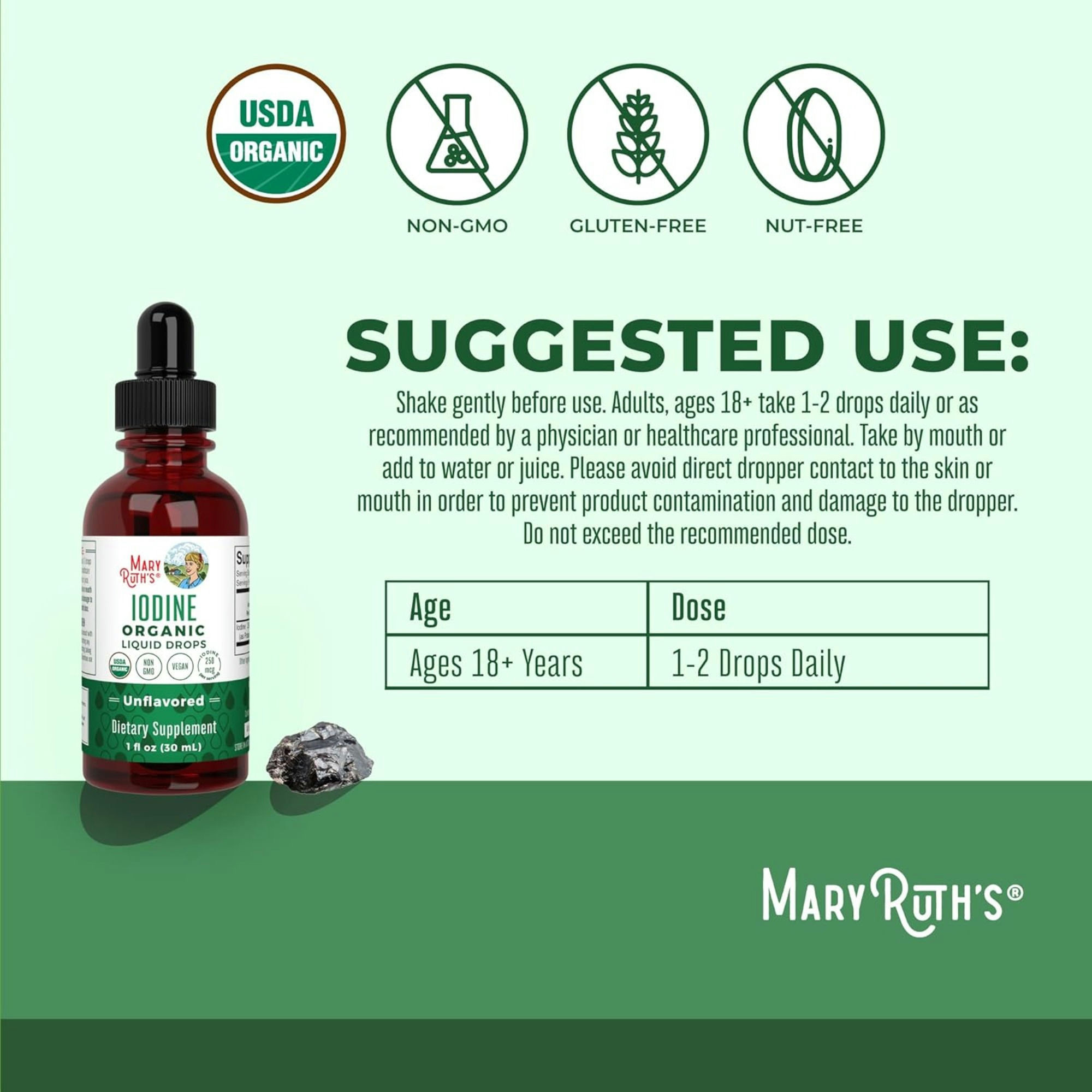 Mary Ruth's Organic Iodine Liquid Drops