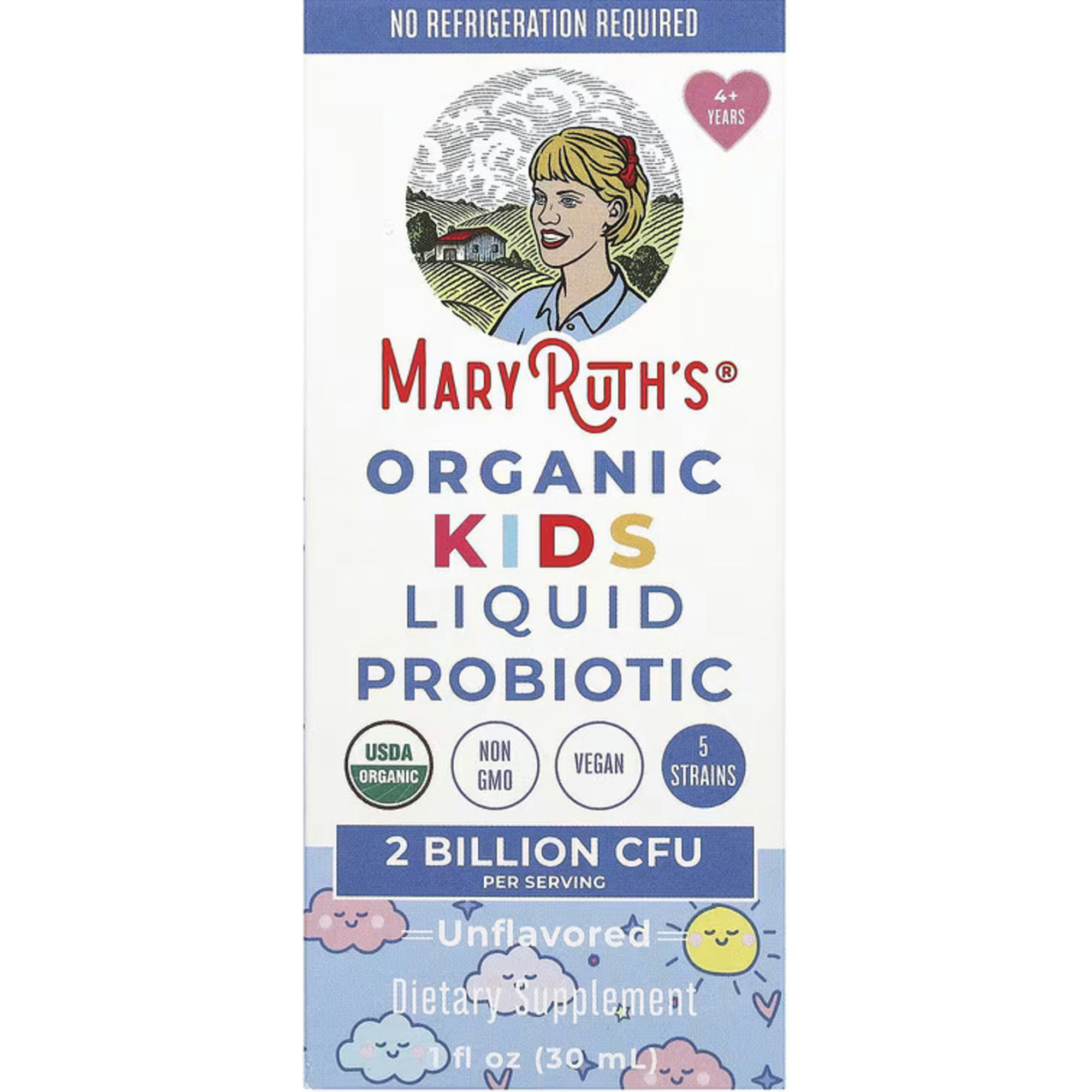 Mary Ruth's Kids Organic Liquid Probiotic