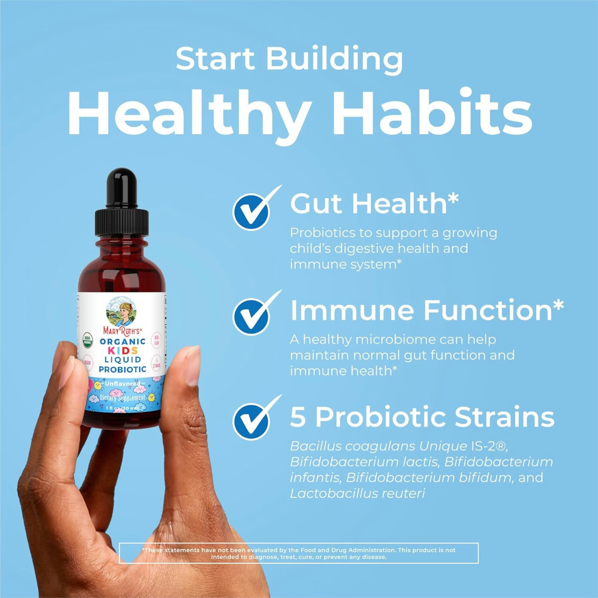 Mary Ruth's Kids Organic Liquid Probiotic